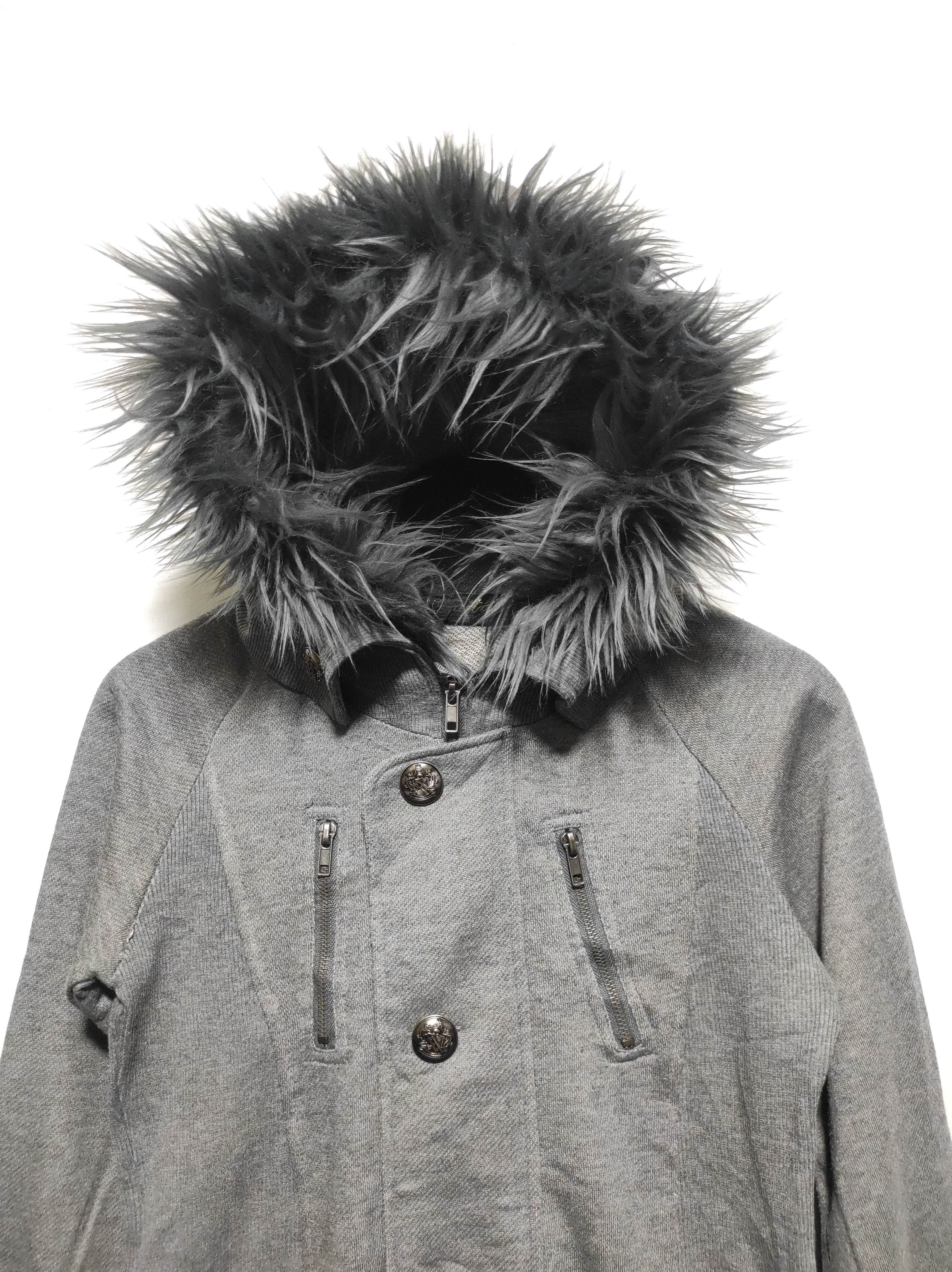 Japanese Brand Vanity Glamourous zip fur hoodie ifsix LGB style Size US XS / EU 42 / 0 - 3 Thumbnail