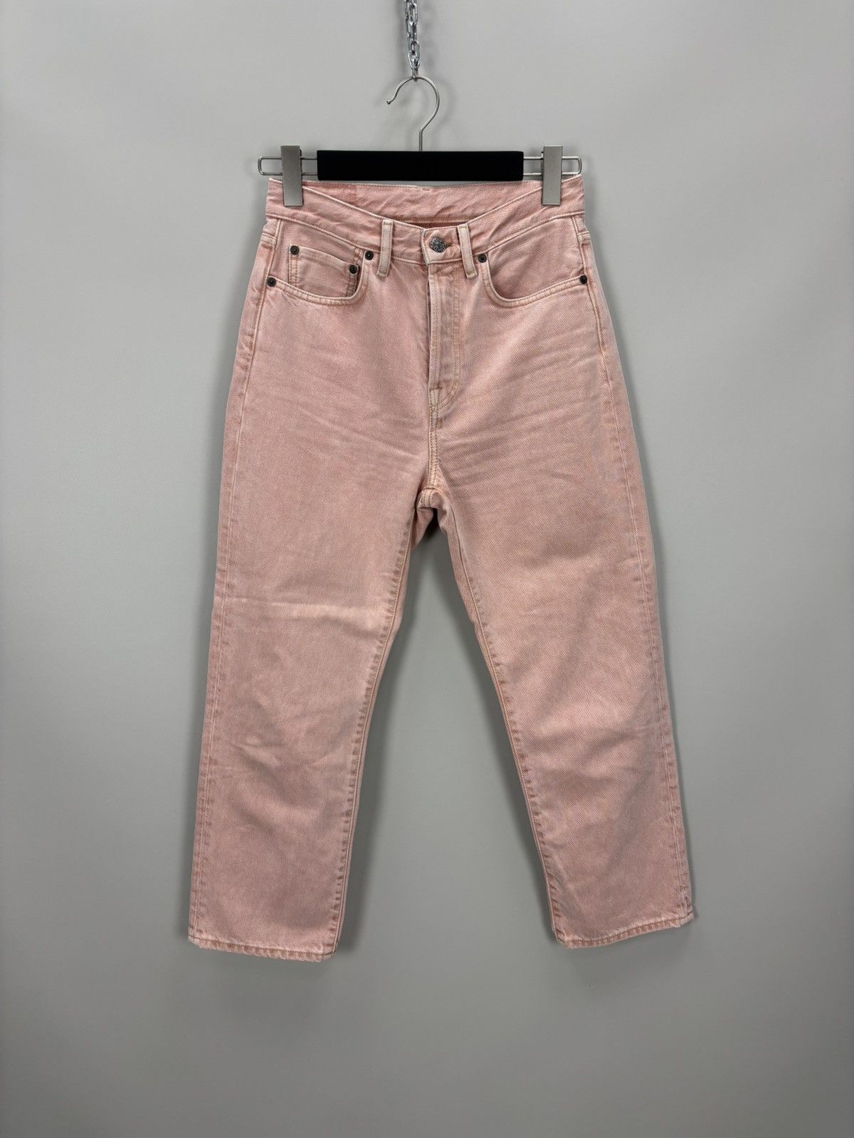 Womens jeans Acne Studios Size XS/S Color Pink