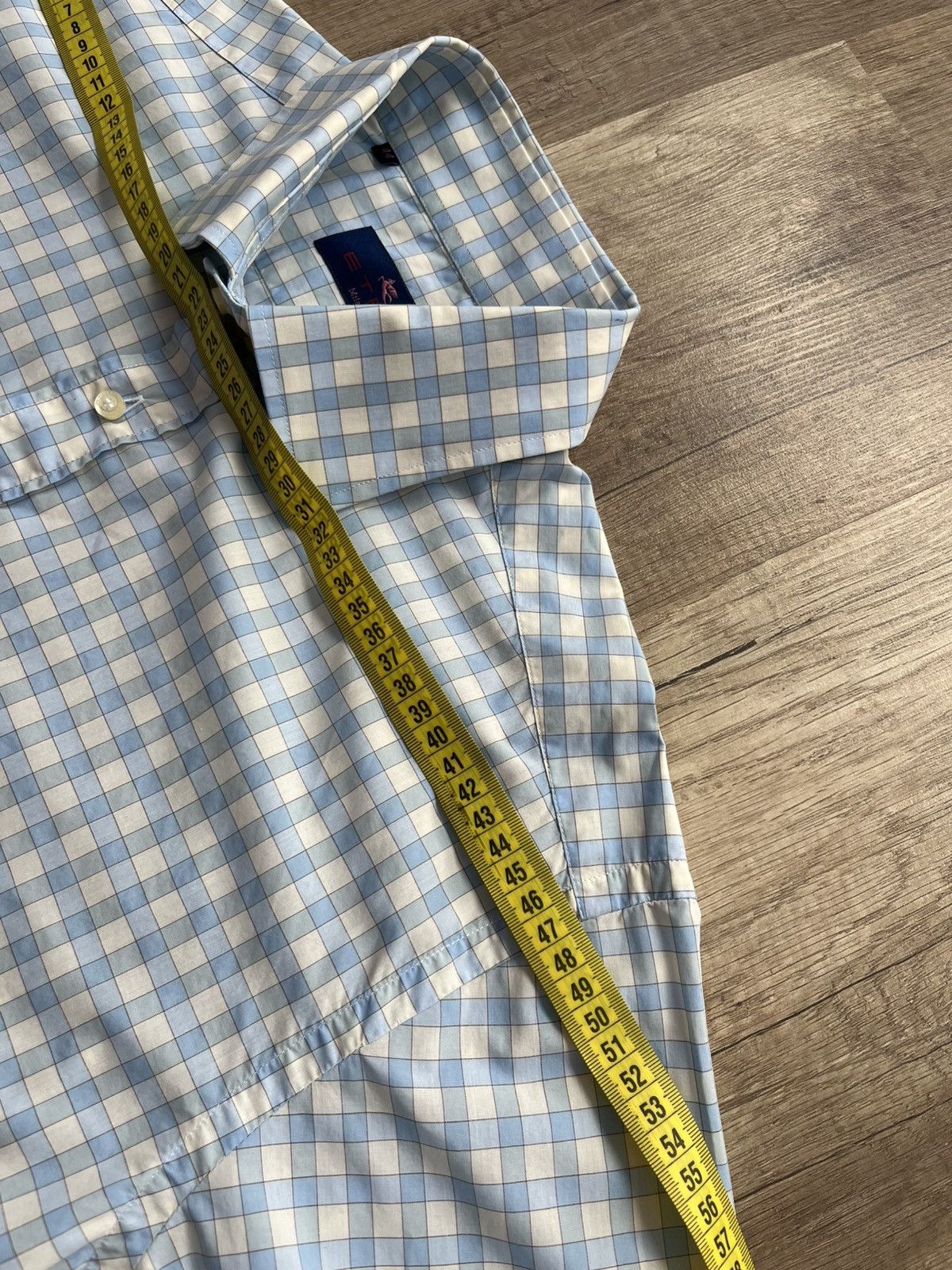 Etro × Vintage Etro Plaid Shirt Blue Men's Size 44 Size US S / EU 44-46 / 1 - 12 Thumbnail
