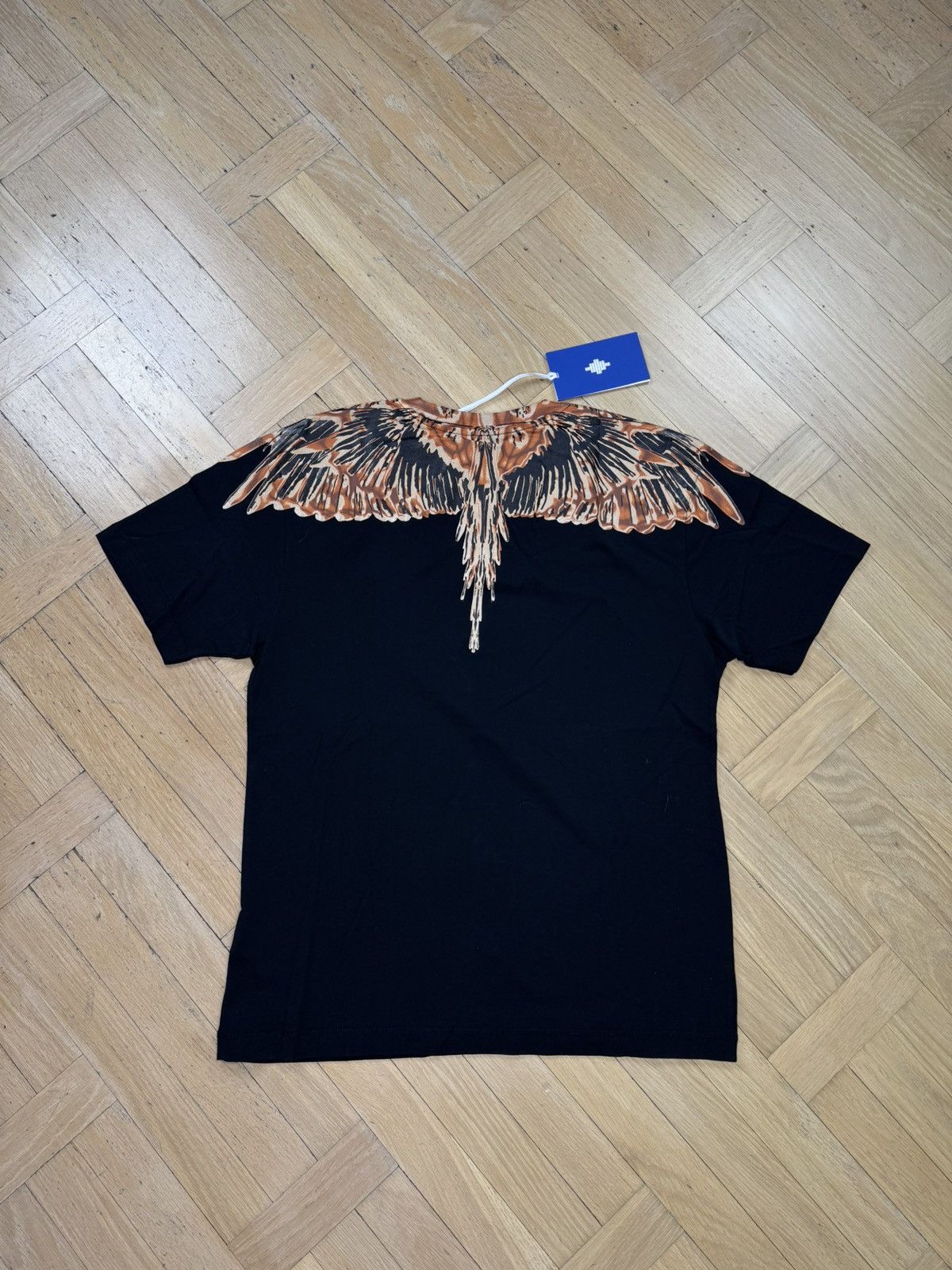 Marcelo Burlon MARCELO BURLON WING TEE BROWN BLACK Size US L / EU 52-54 / 3 - 5 Thumbnail