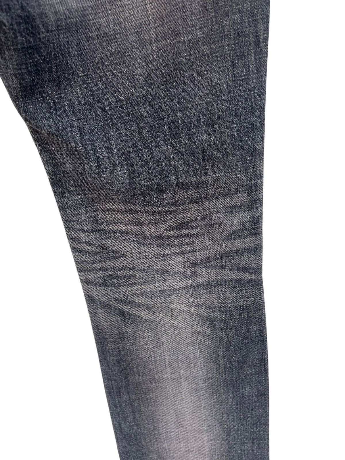 Vanquish Mud Wash Vintage Vanquish Japan Fade Black Denim Slim Jeans Size US 30 / EU 46 - 20 Thumbnail