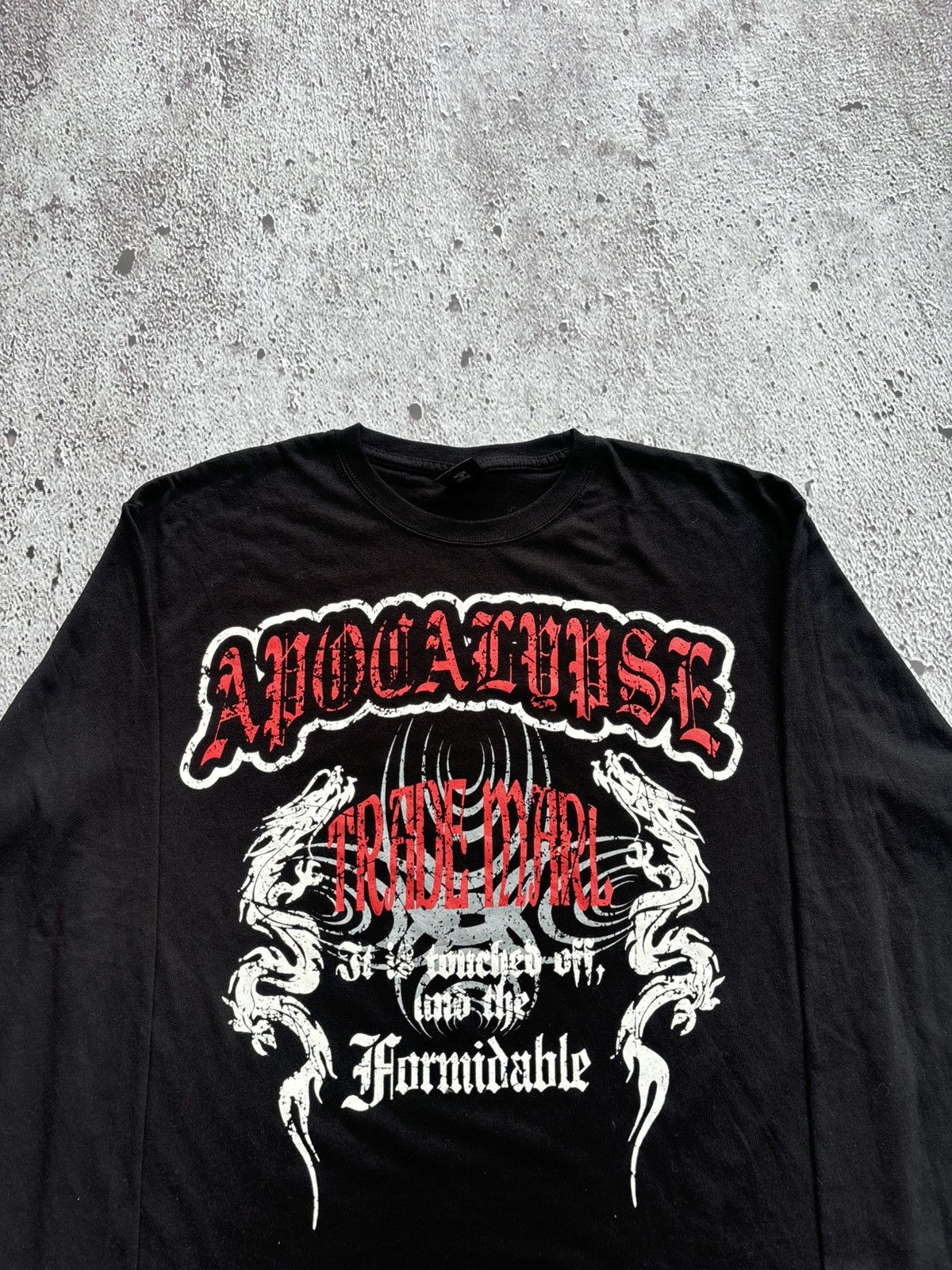 Hysteric Glamour Y2k Fogaty House Tribal Punk style Longsleeve Size US XL / EU 56 / 4 - 3 Thumbnail