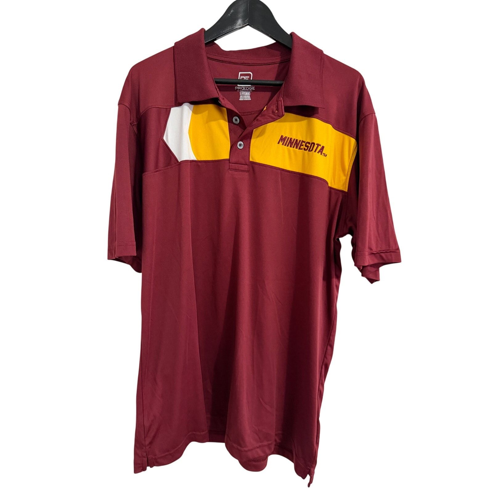 Pro Edge University of Minnesota Gophers Polo Shirt Men's Size XL Size US XL / EU 56 / 4 - 1 Thumbnail
