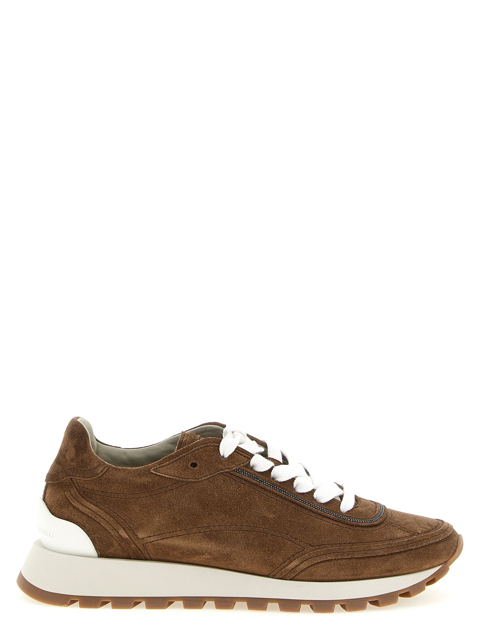 Brunello Cucinelli 'Monile' suede sneakers Size US 8.5 / IT 38.5 - 1 Thumbnail