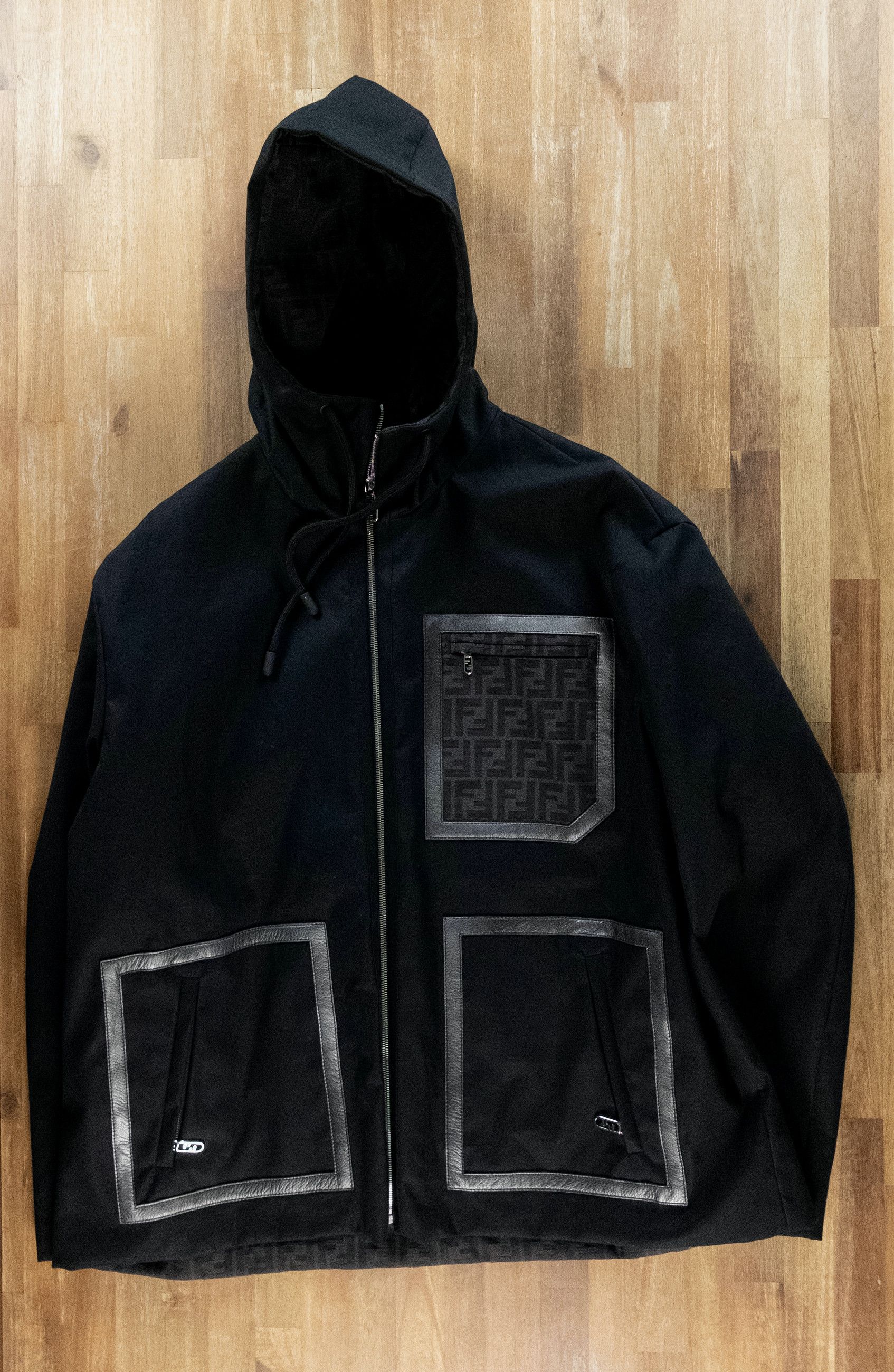 Fendi FENDI black high collar Mackintosh parka jacket 3XL Size US XXL / EU 58 / 5 - 8 Thumbnail