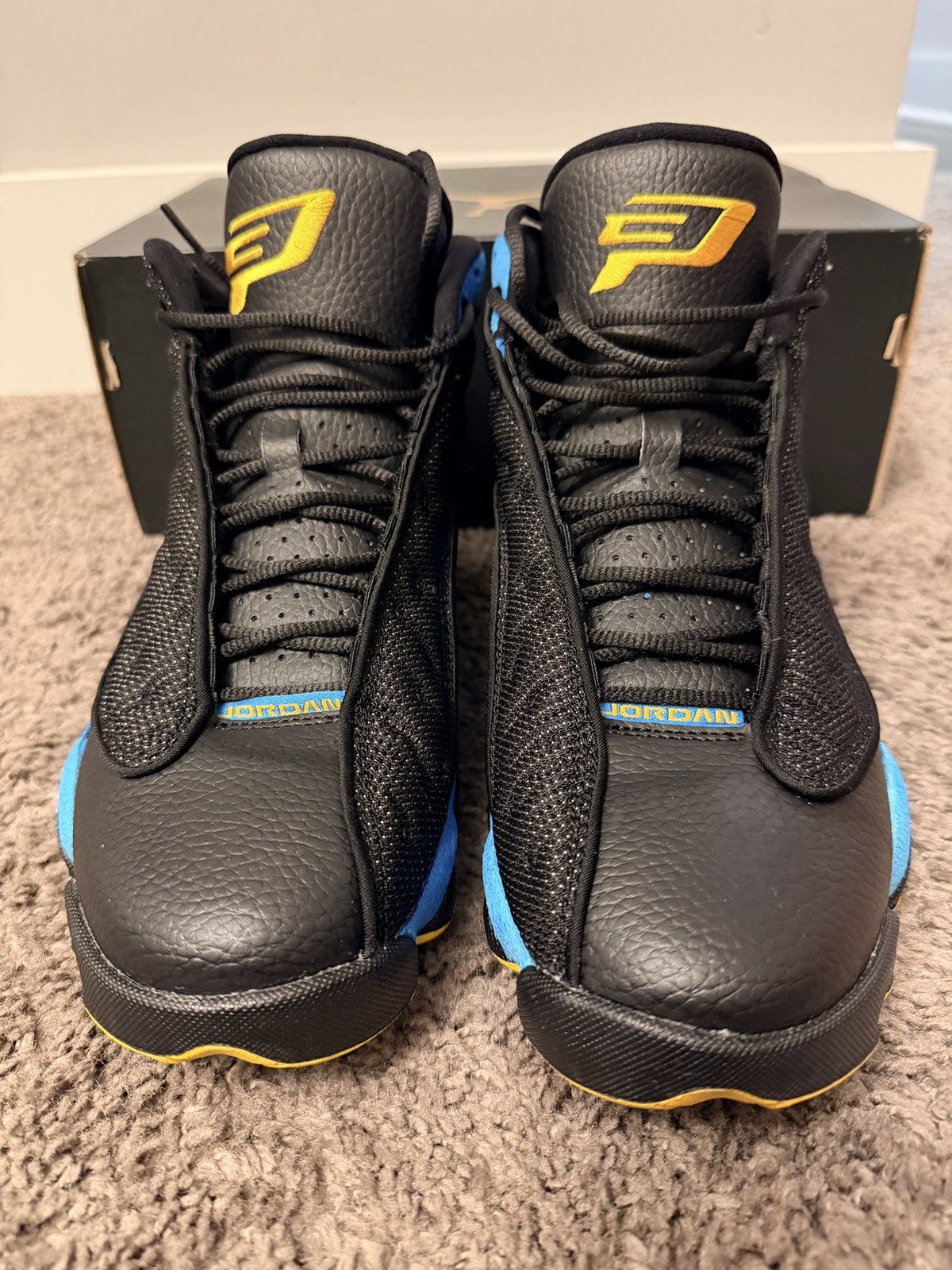 Nike 2015 Nike Air Jordan 13 XIII CP PE SZ 8 Style 823902 015 Size US 8 / EU 41 - 3 Thumbnail