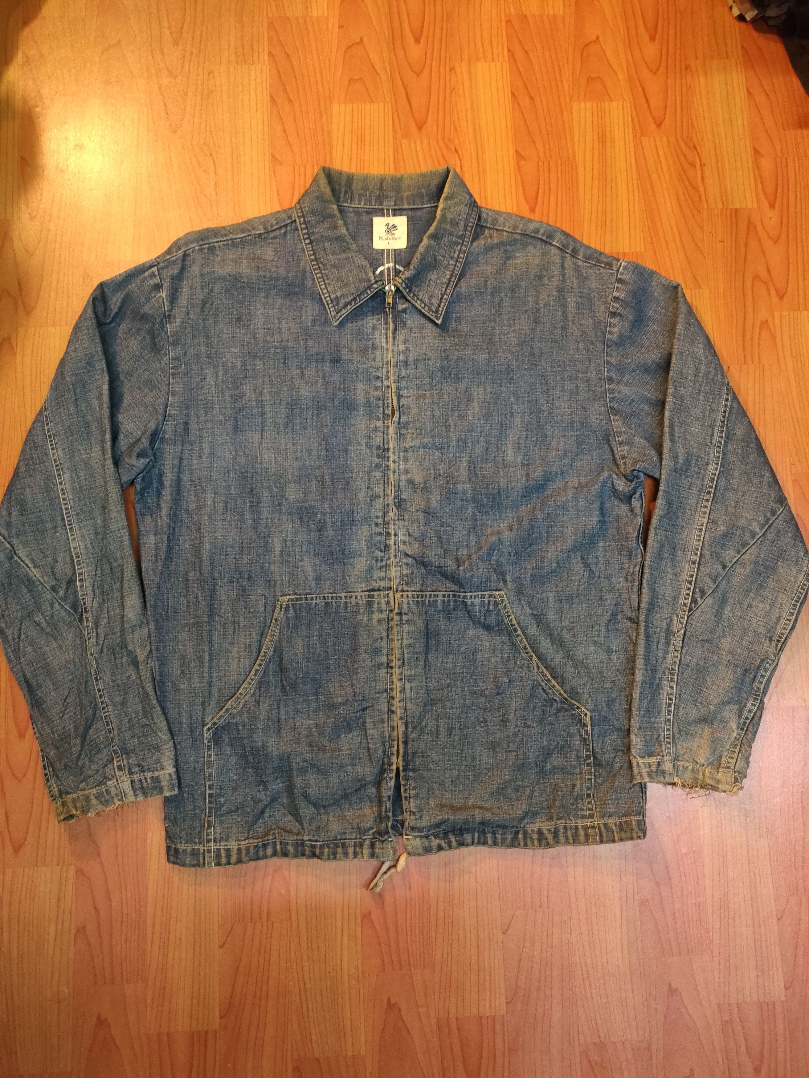Japanese Brand Kalbab x Zipper Denim Jacket Size US L / EU 52-54 / 3 - 1 Thumbnail