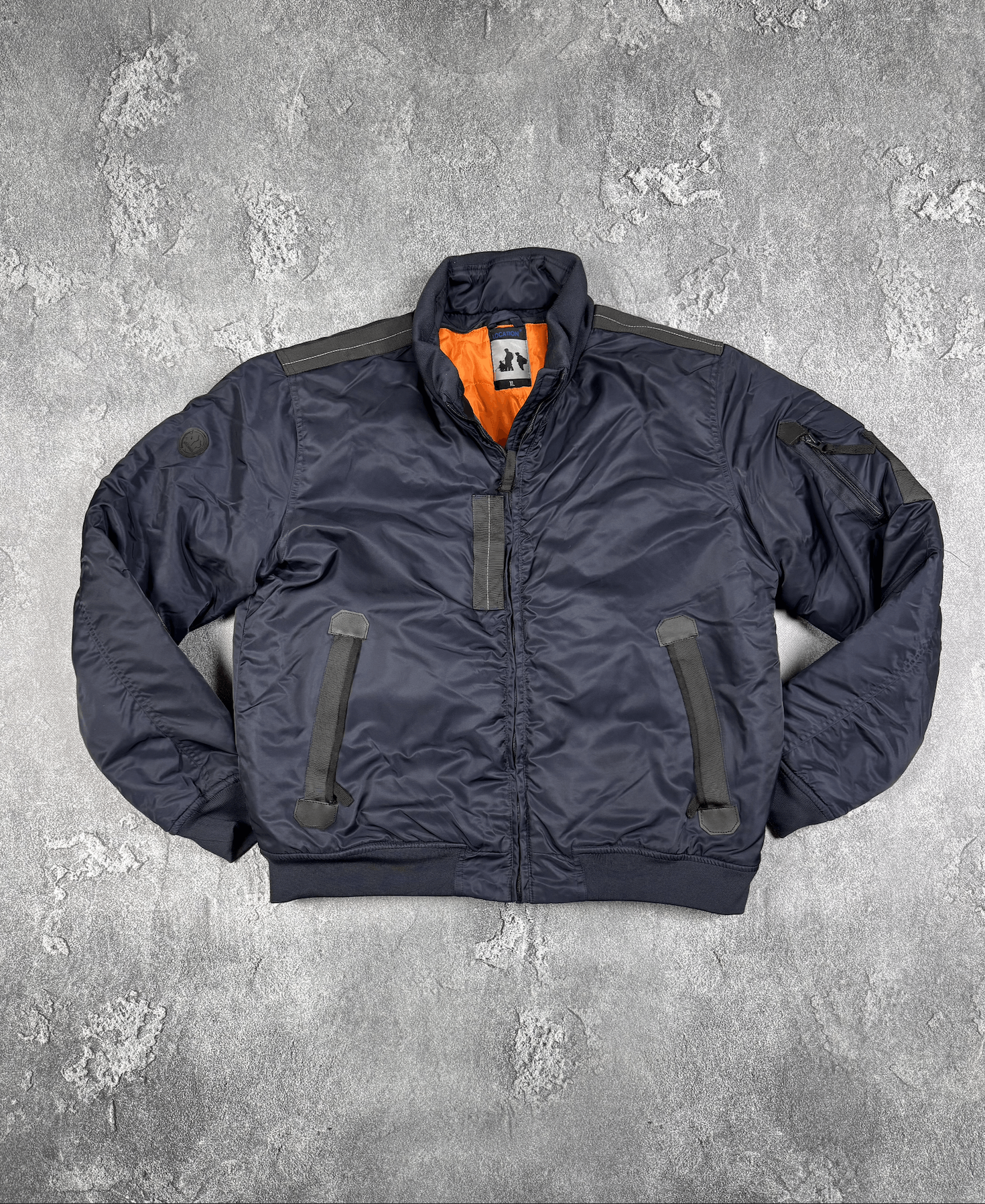 If Six Was Nine Y2K Location If Six Was Nine Nylon Bomber Jacket Size XL Size US XL / EU 56 / 4 - 1 Thumbnail