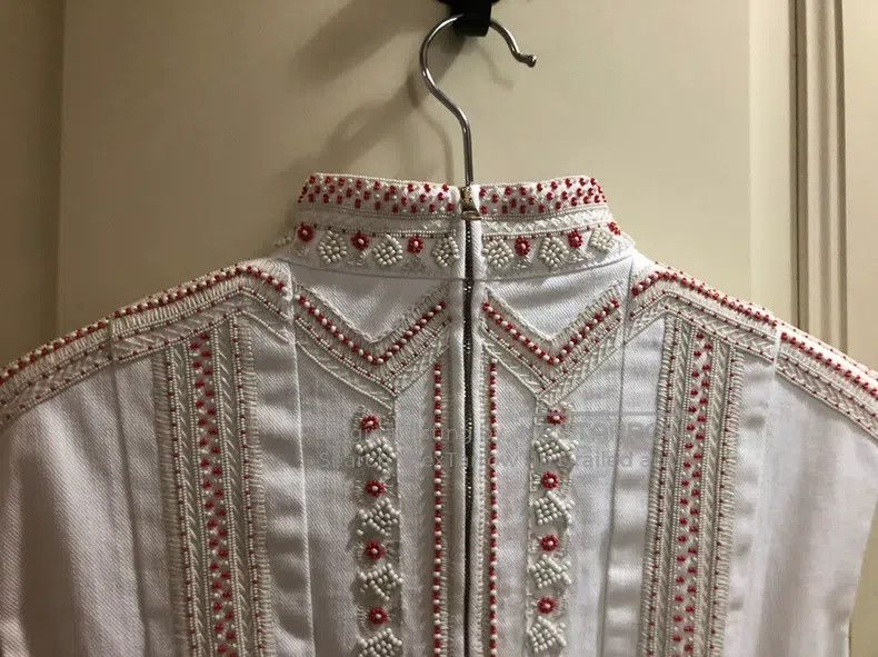 Valentino Valentino Nail beaded dress Size L / US 10 / IT 46 - 2 Thumbnail