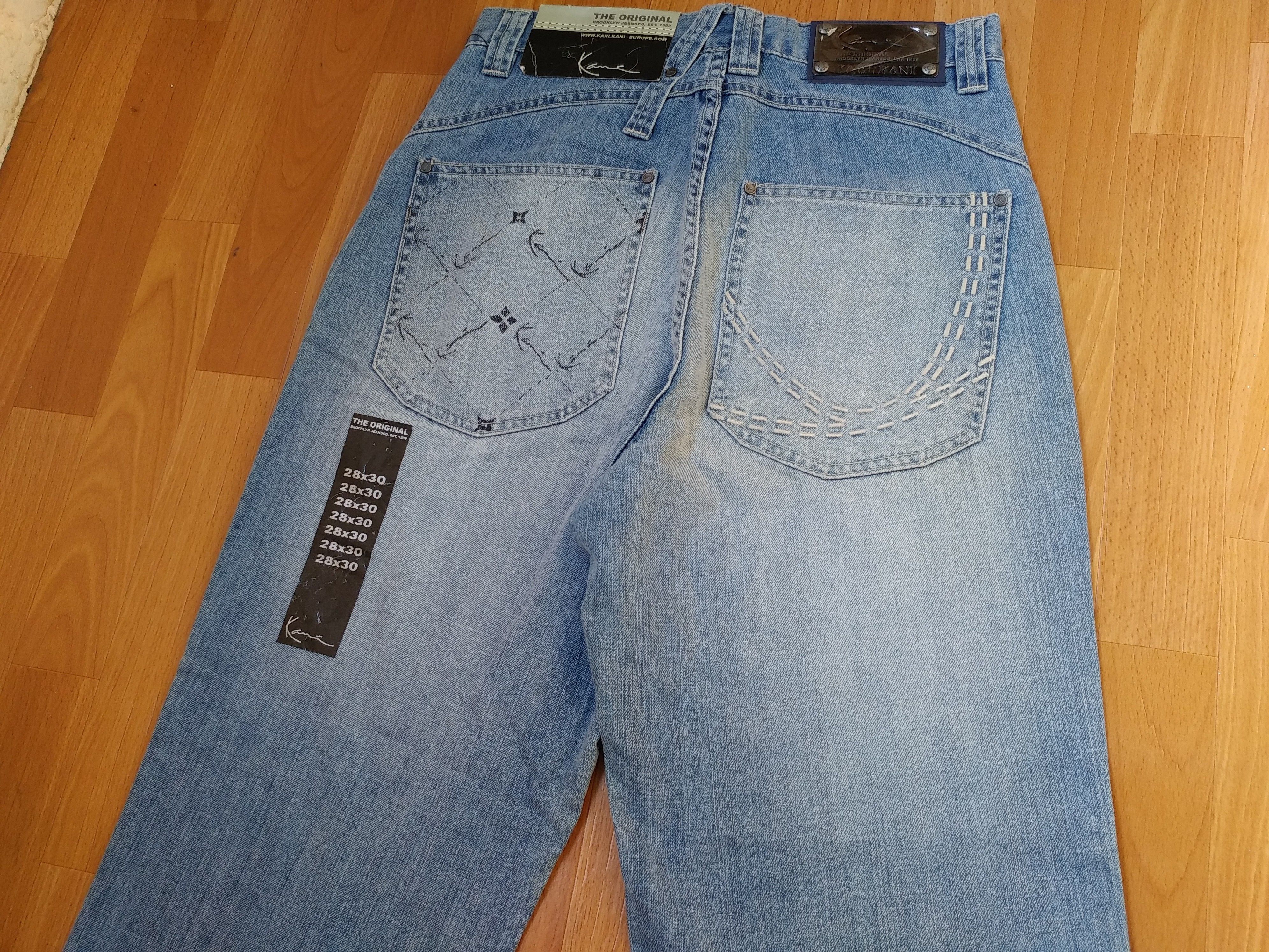 Karl Kani KARL KANI jeans, baggy, vintage Kani jeans, 90s hip hop W 28 Size US 28 / EU 44 - 4 Thumbnail