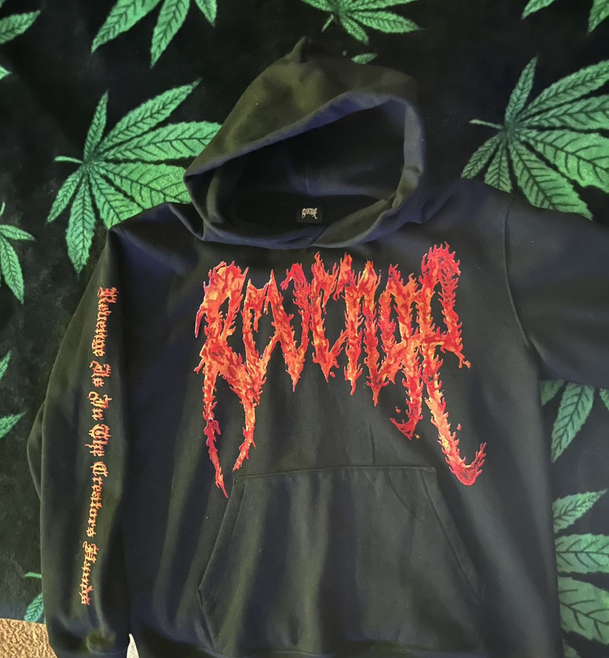 image of Inferno Hoodie Revenge in Black, Men's (Size Large)
