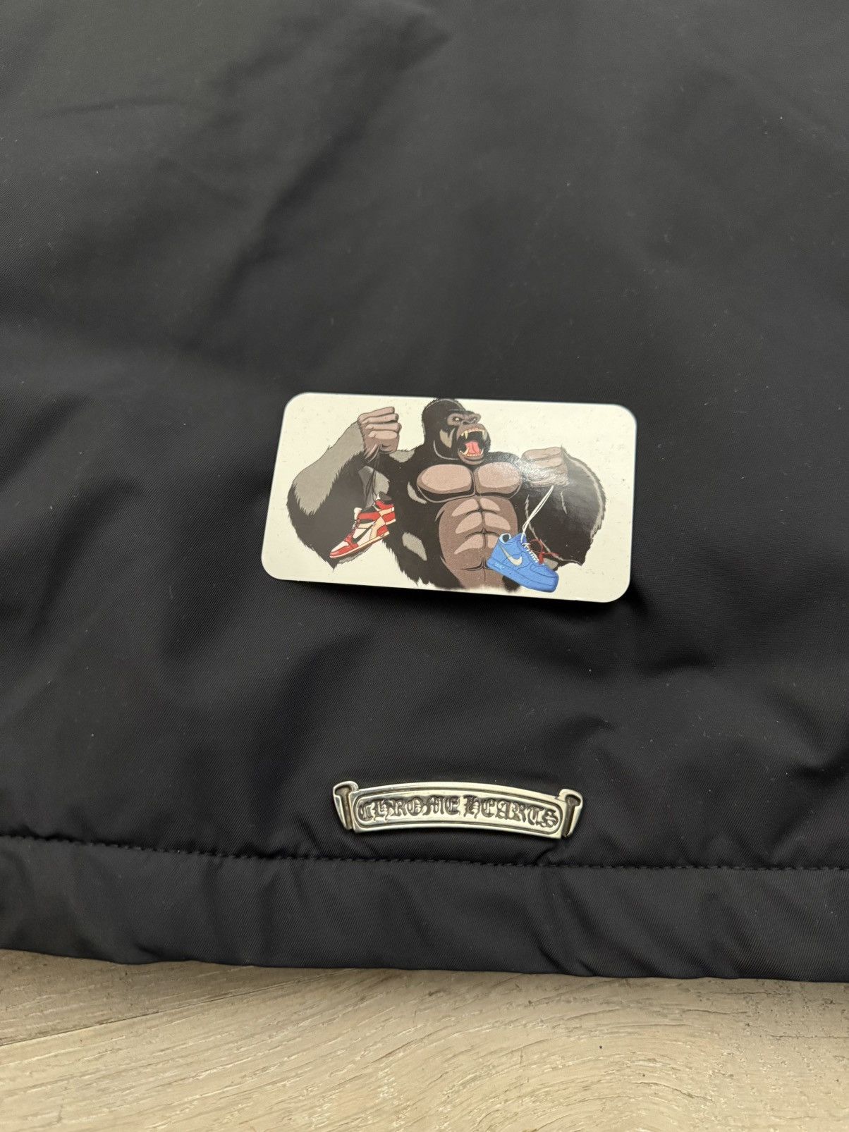 Chrome Hearts Chrome Hearts Cross Patch Cobra Racing Nylon Jacket Black Size US L / EU 52-54 / 3 - 7 Thumbnail