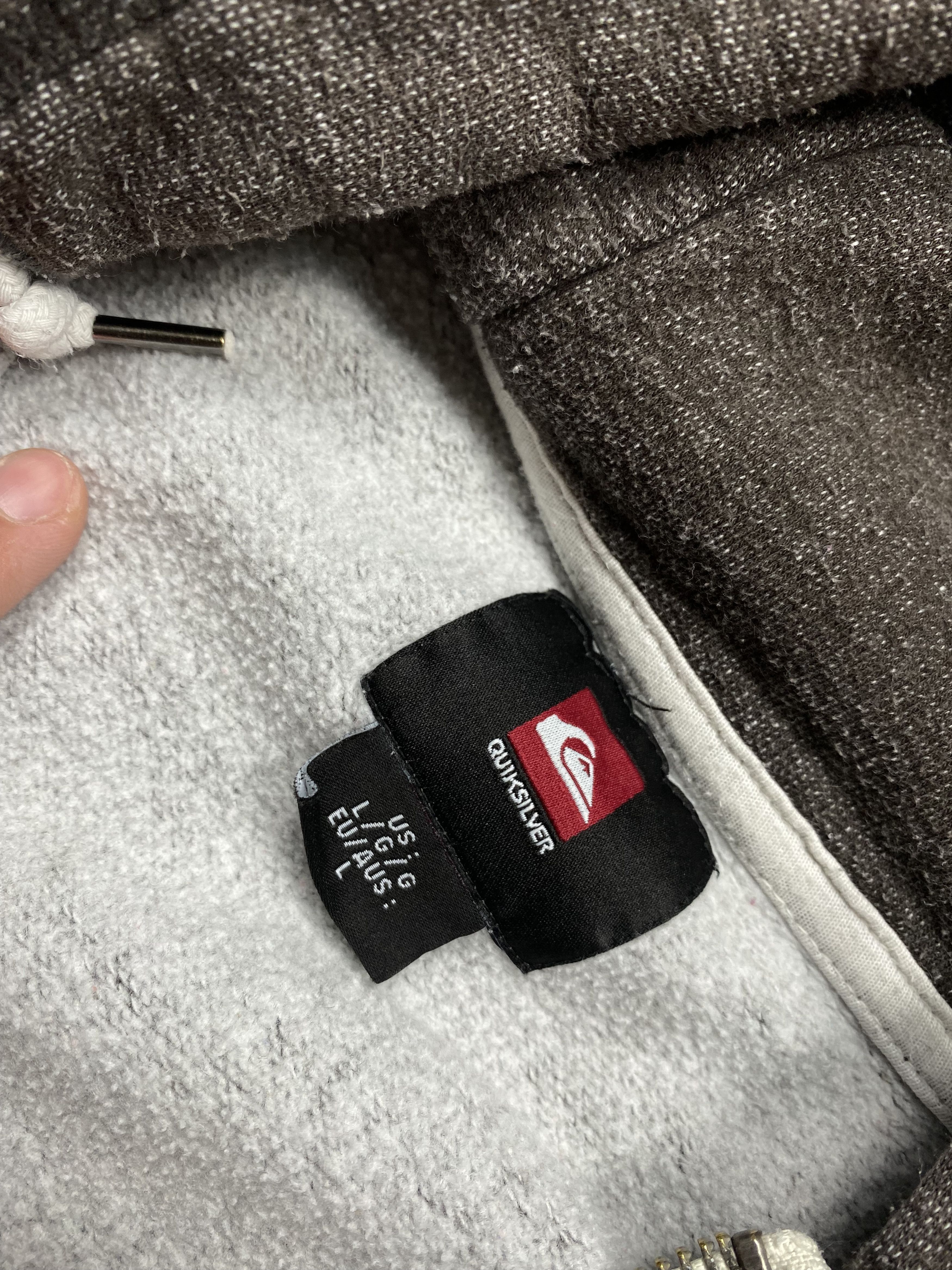 Quiksilver × Vintage Quiksilver Vintage zip hoodie Size US L / EU 52-54 / 3 - 4 Thumbnail