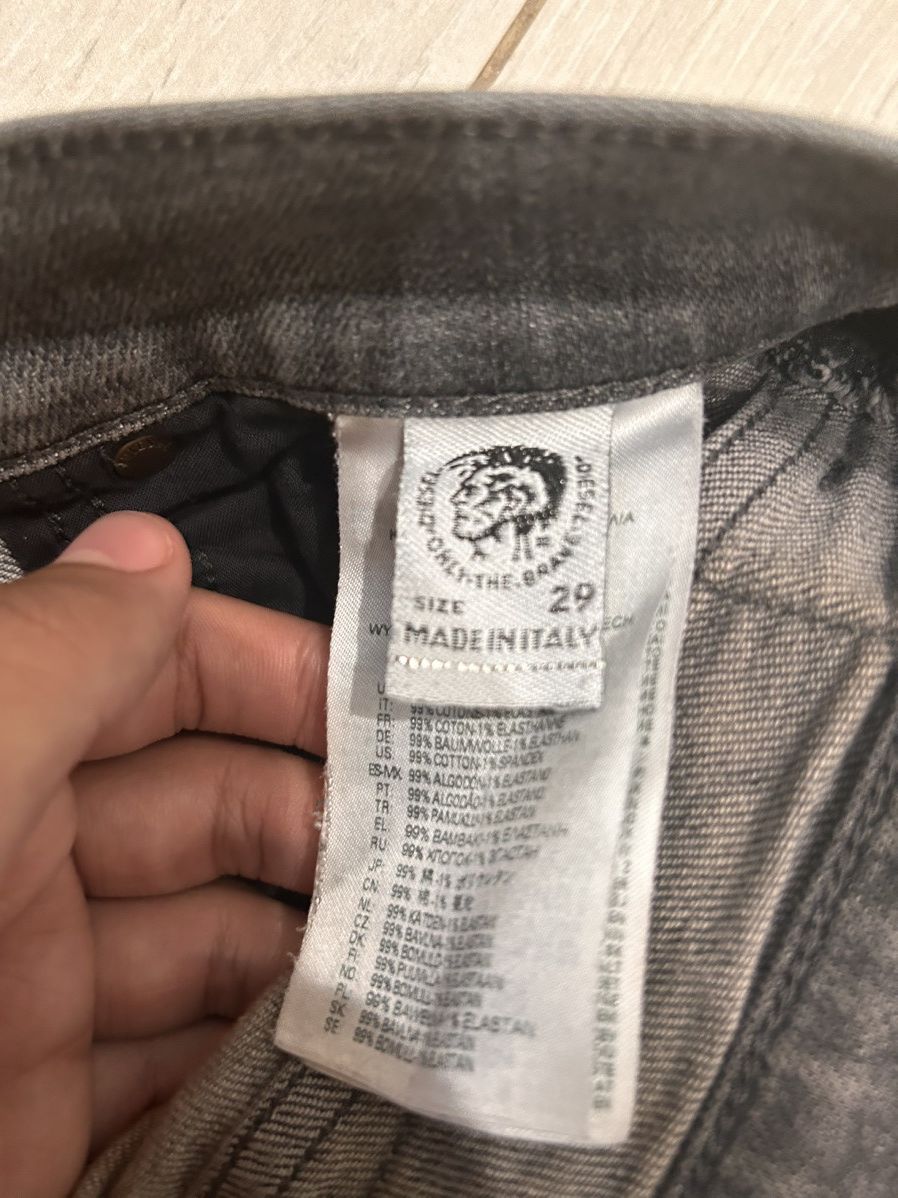 Diesel Skinny Skinny Jeans D-STRUKT Size US 29 - 6 Thumbnail