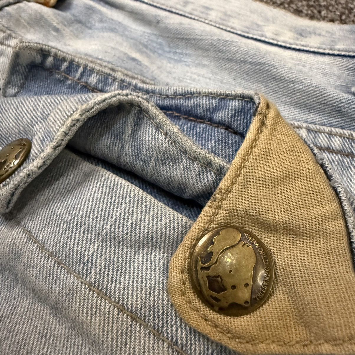 Hysteric Glamour 🔥🇯🇵 Japanese Flared Sick Root Distressed Denim Size US 32 / EU 48 - 11 Thumbnail