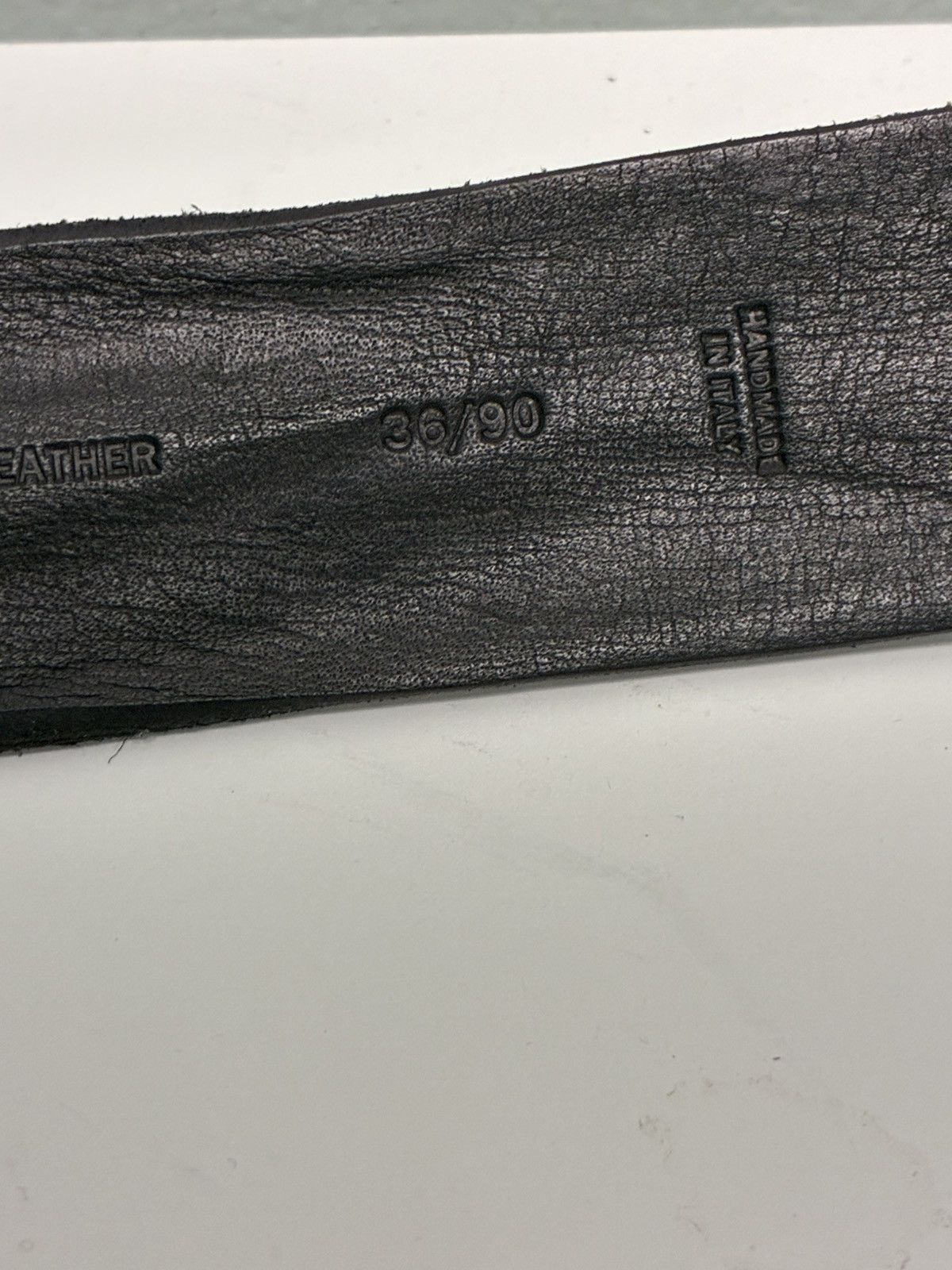 John Varvatos Suede Knot Belt 36 Size 36 - 7 Thumbnail