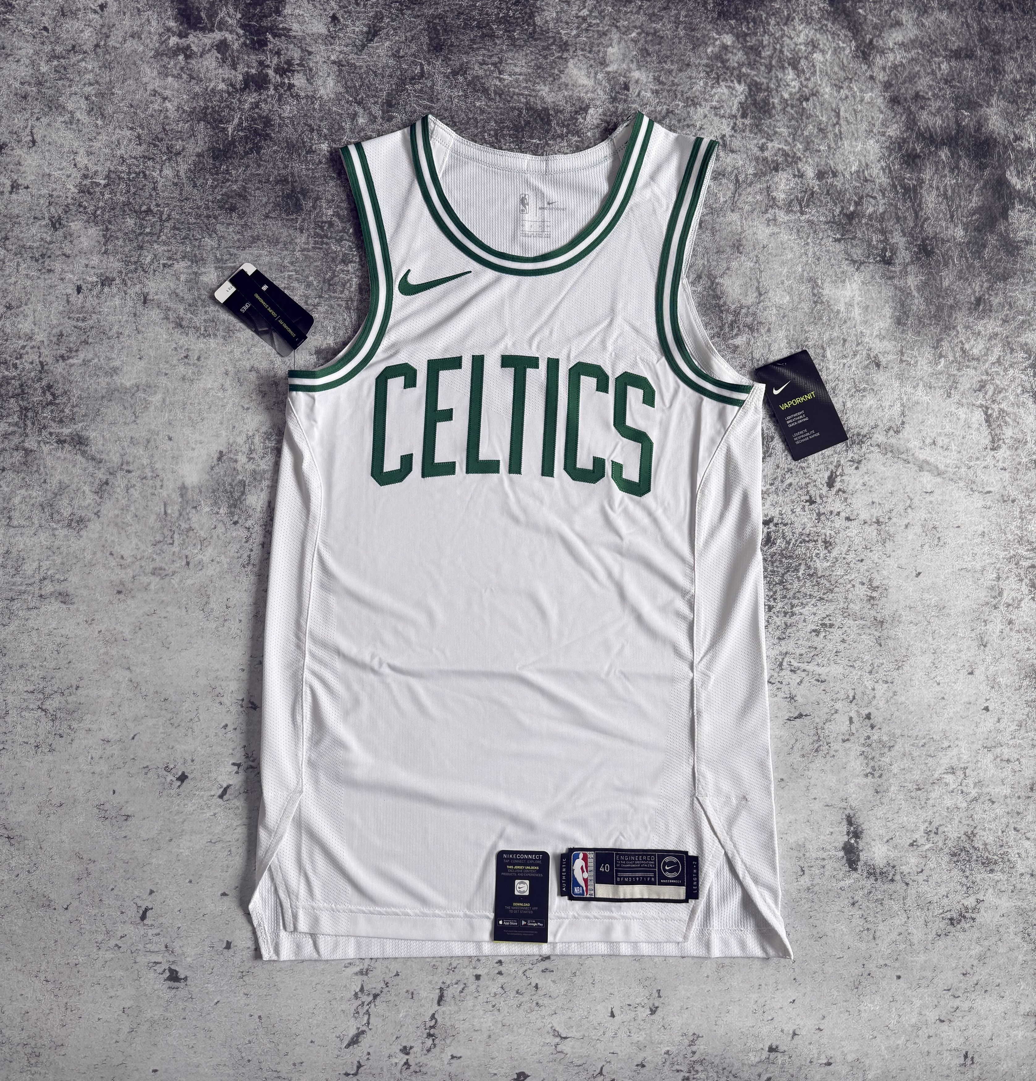 Nike Boston Celtics Authentic Jersey Nike VAPORKNIT Men's 40 S Size US S / EU 44-46 / 1 - 1 Thumbnail