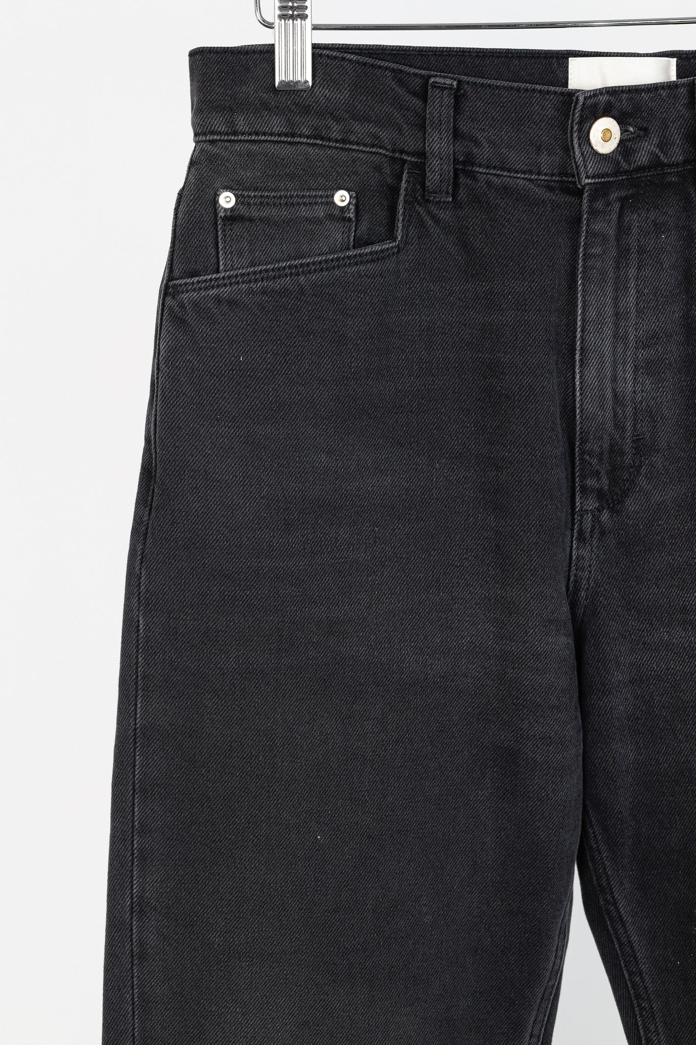 Wandler Wandler Carnation Black Straight-Leg Jeans Size 28" / US 6 / IT 42 - 5 Thumbnail
