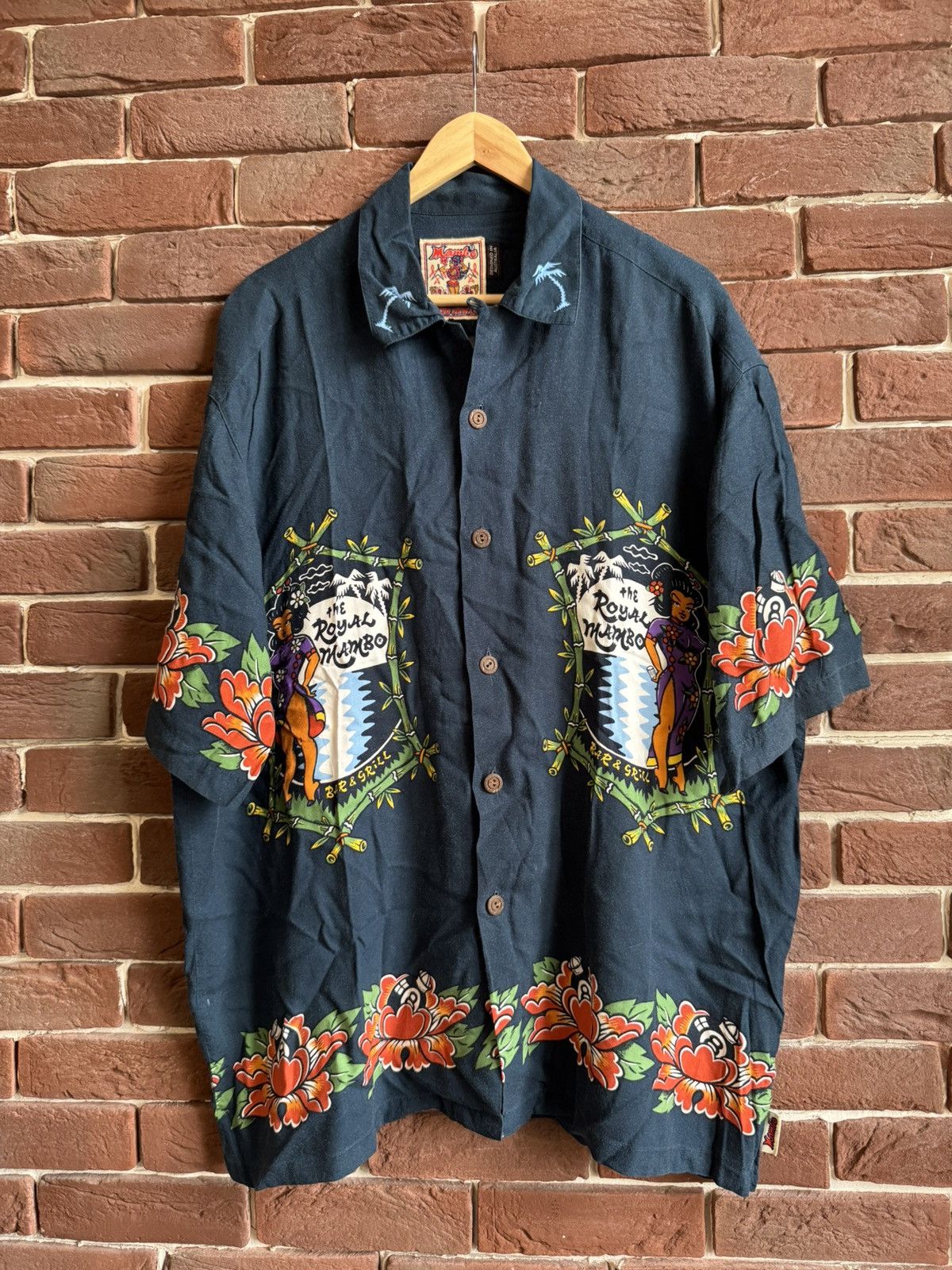 Vintage 90s MAMBO Shirt Traditional Tattoo Australia Hawaii