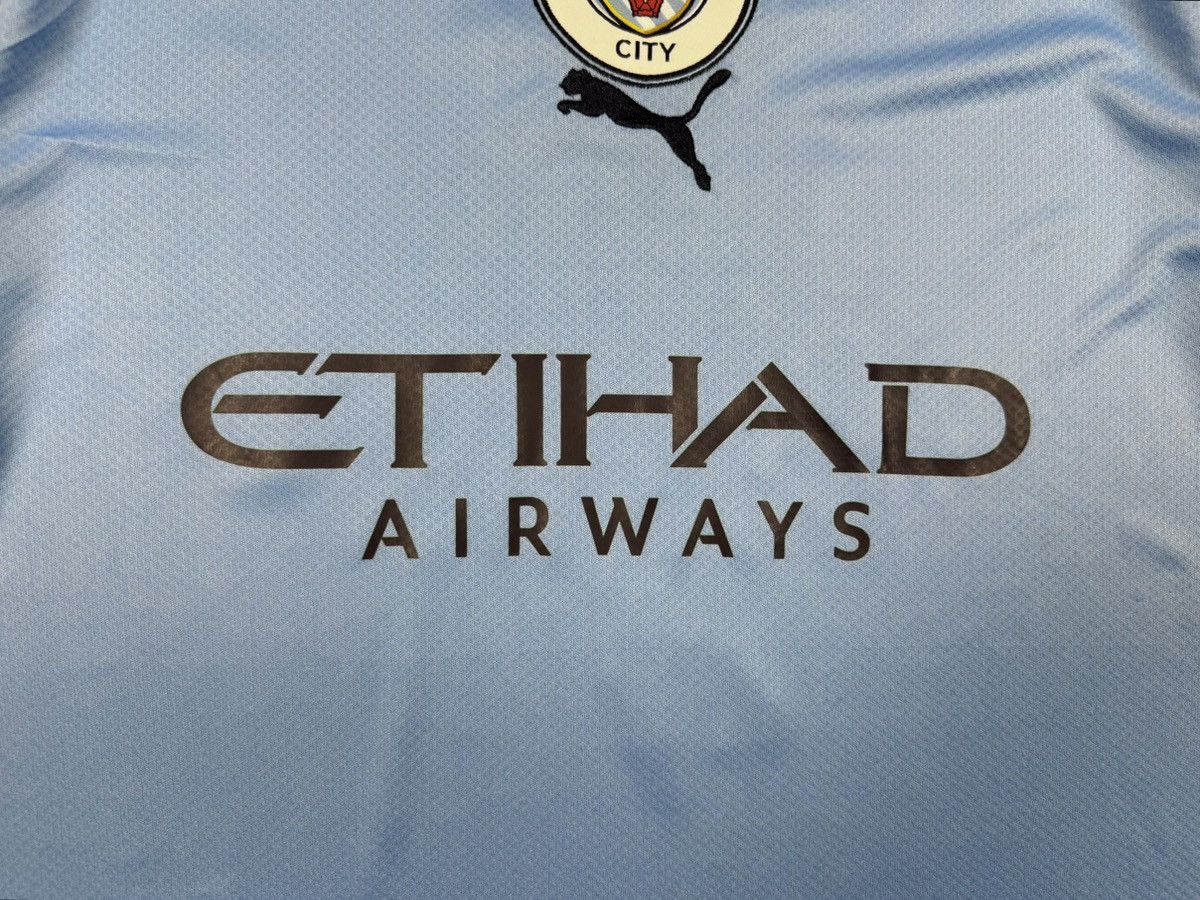 Puma Manchester City Puma 2021/2022 Home Jersey #9 Haaland Size US L / EU 52-54 / 3 - 7 Thumbnail