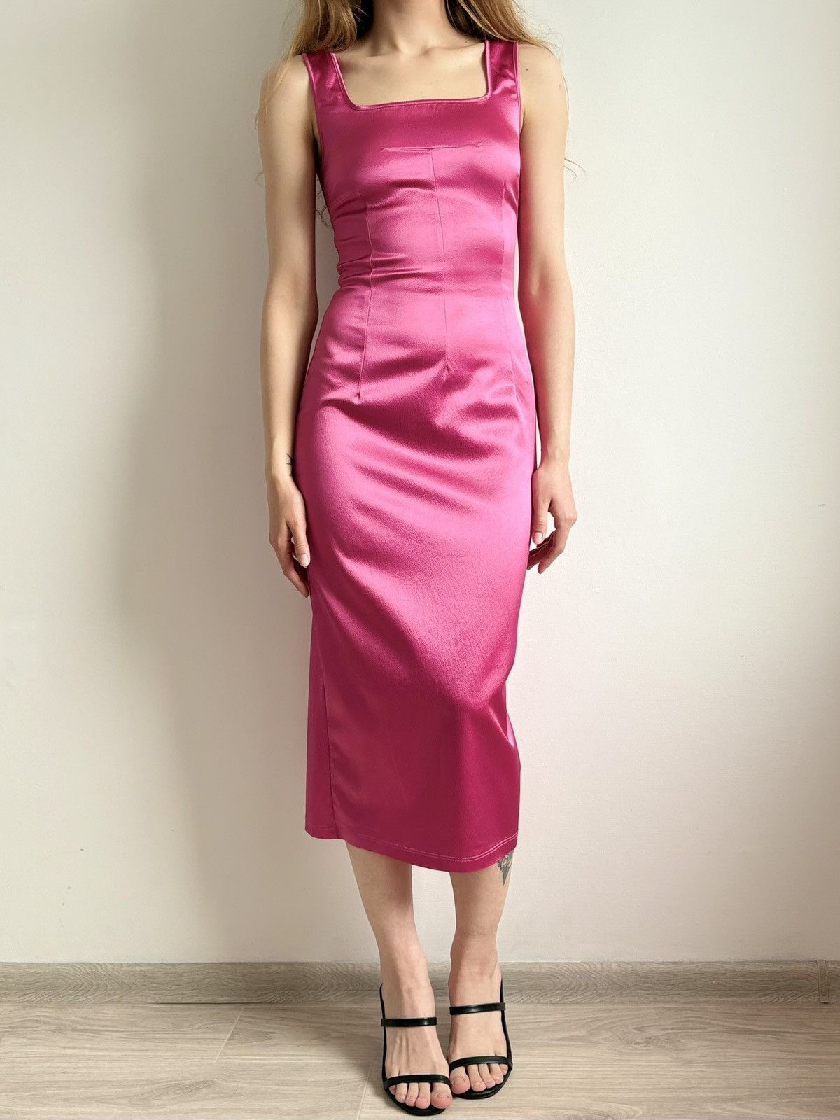 retro dress for ladies 50s Style Dresses Women Vintage 3/4 Sleeve Tie Neck Swing Women's 1950s Dress Midi Prom Dress for Cocktail Tea Party Evening Dress Audrey Hepburn Dress Haze Blue 2XL Color:Fuchsia 239 Flowy Cocktail Dress To mermaidskirt Featuring a contrasting white