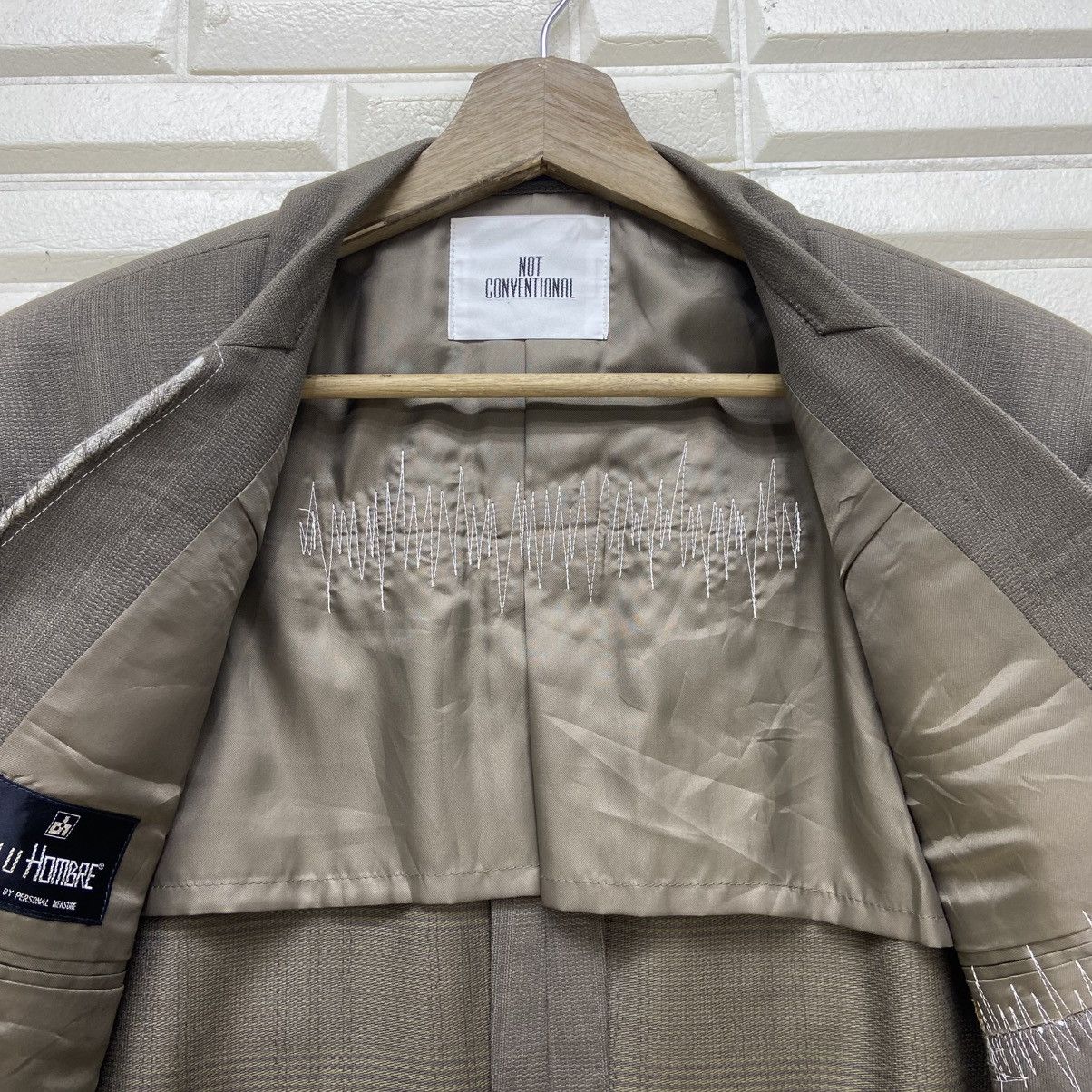 Japanese Brand Japanese Brand Not Conventional Patchwork Coat Blazer Size US S / EU 44-46 / 1 - 13 Thumbnail