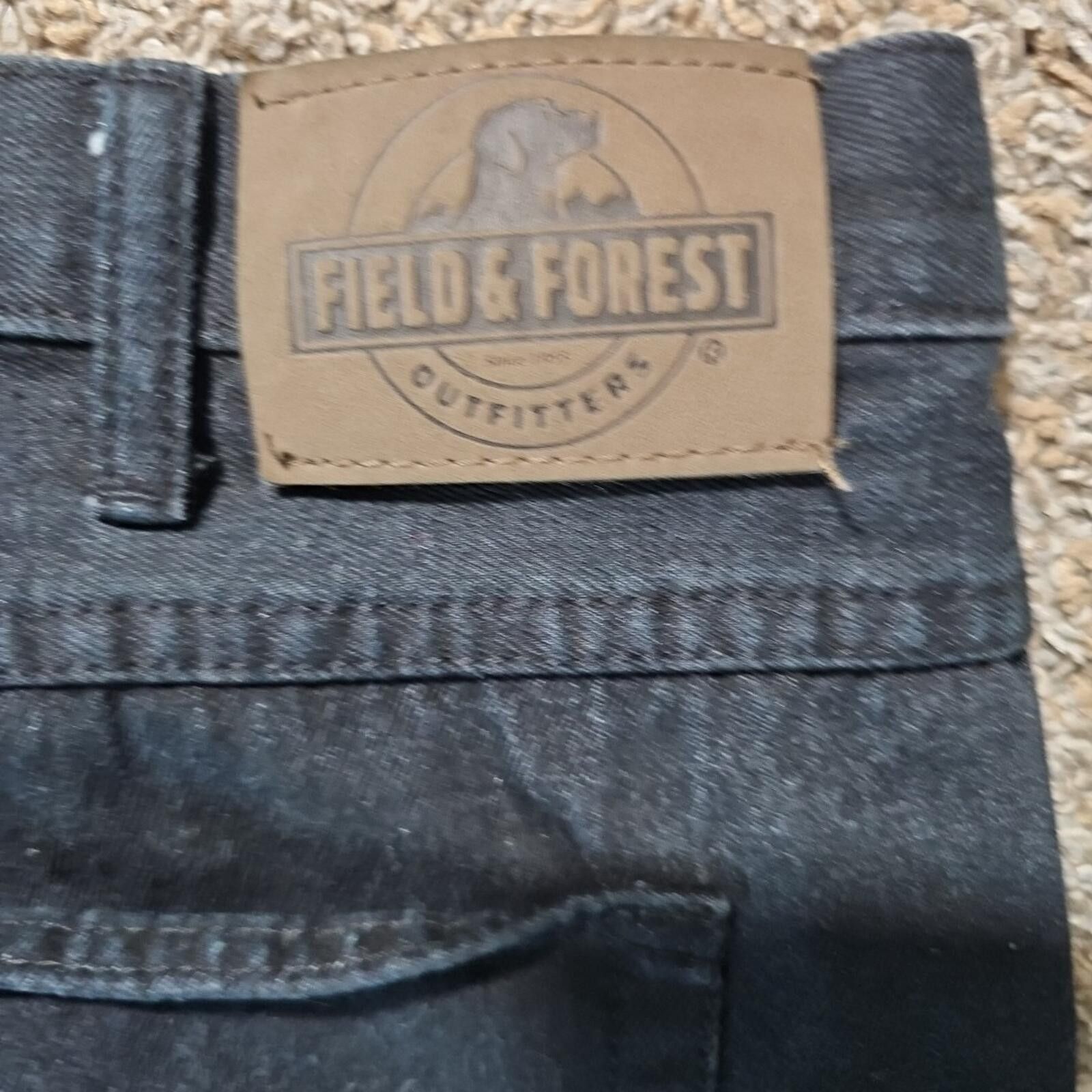Diesel Black Gold Field & Forest 42x30 Black Straight Jeans Size US 42 / EU 58 - 6 Thumbnail