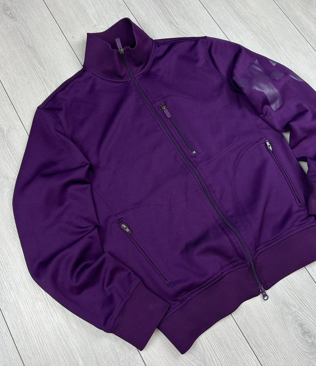 Adidas × Vintage × Y-3 Y-3 x Adidas vintage Zip Track Jacket Violet Size L Size US L / EU 52-54 / 3 - 5 Thumbnail