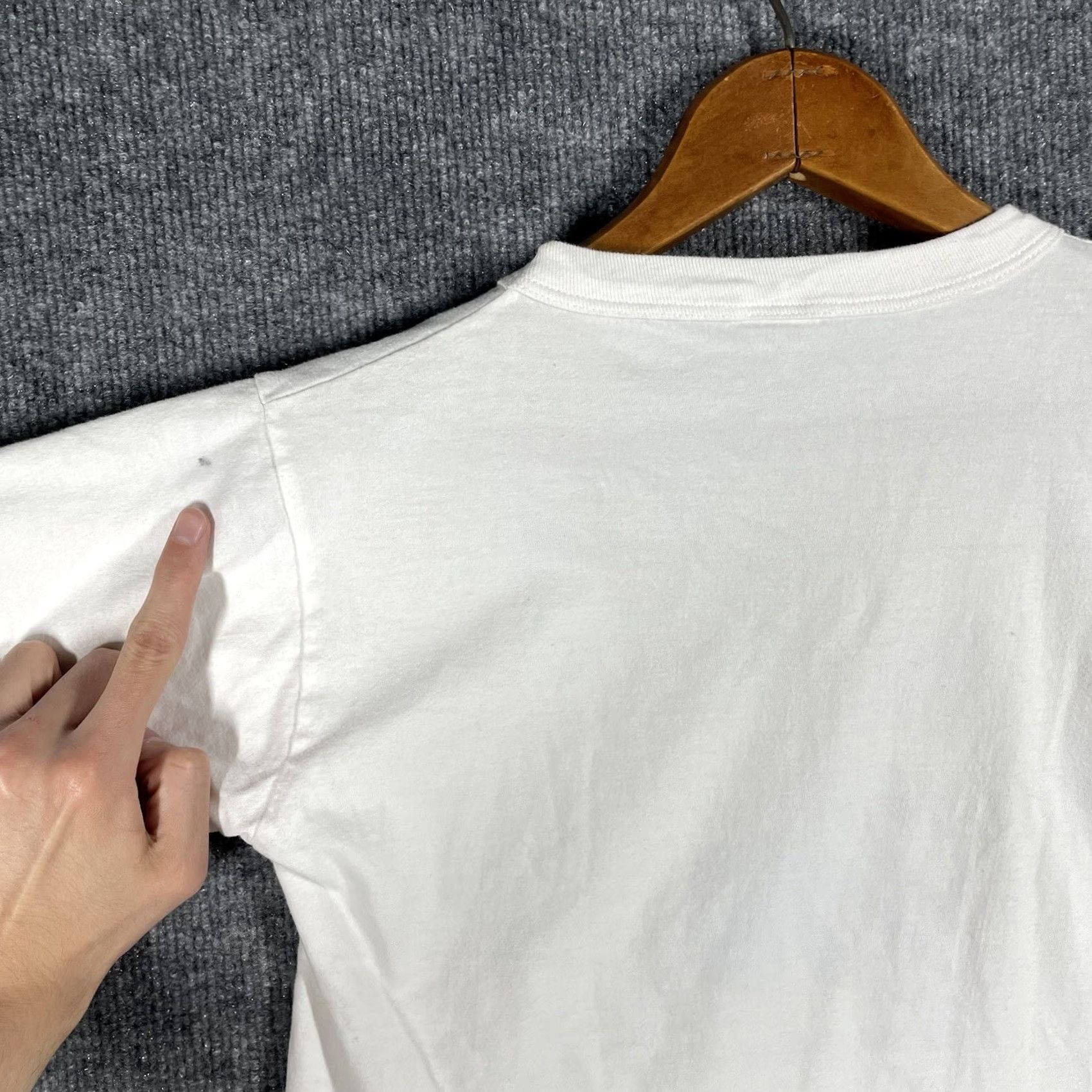 Vintage VINTAGE Marrakech T-Shirt XS Unisex Adults White 70s Morocco Souvenir Arab Arabic Crew Neck Short Sleeve Cotton Size US XS / EU 42 / 0 - 7 Thumbnail