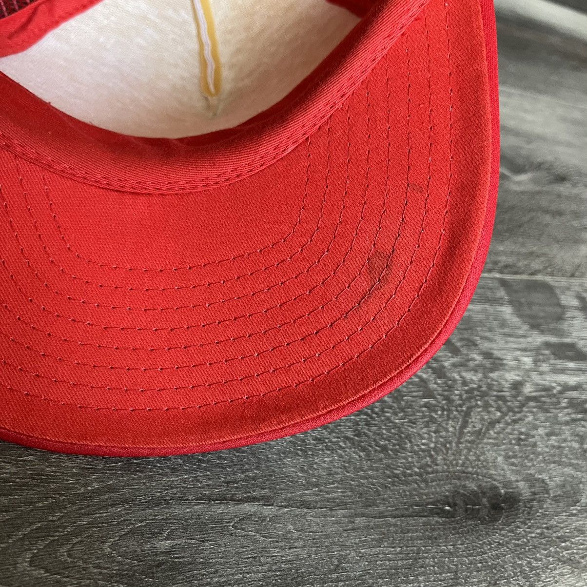 Vintage Vintage 1990s University of Utah Utes College Trucker Hat Size ONE SIZE - 5 Thumbnail