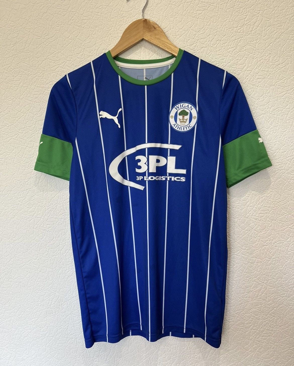 Puma PUMA WIGAN ATHLETIC SOCCER JERSEY FOOTBALL Size US S / EU 44-46 / 1 - 1 Thumbnail