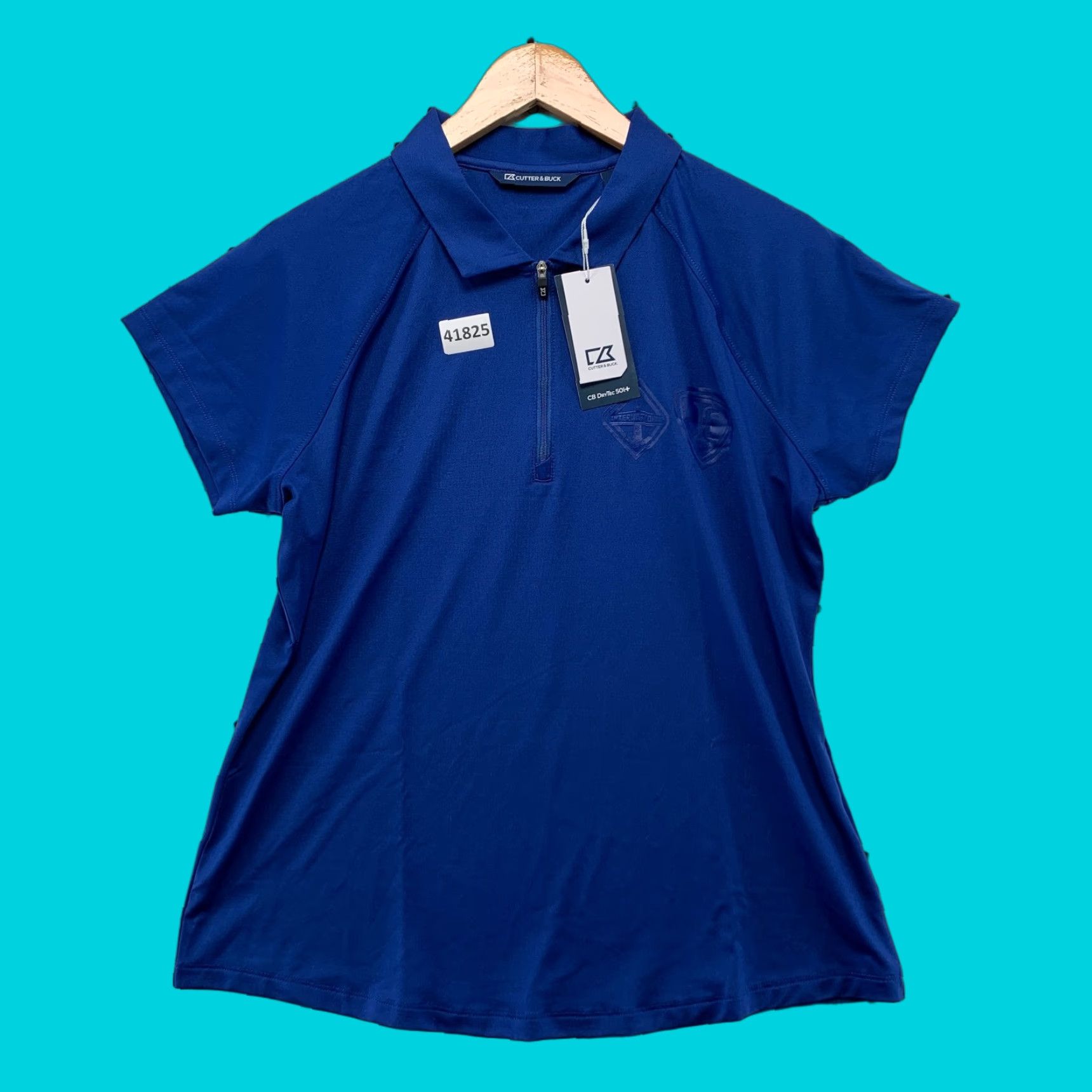 Cutter & Buck Cutter & Buck Polo Shirt Womens L Blue INTERNATIONAL TRUCKING Golf 20x24.5 Polo Shirt Casual Ladies L Blue 20x24.5 Golf New Size L / US 10 / IT 46 - 1 Thumbnail
