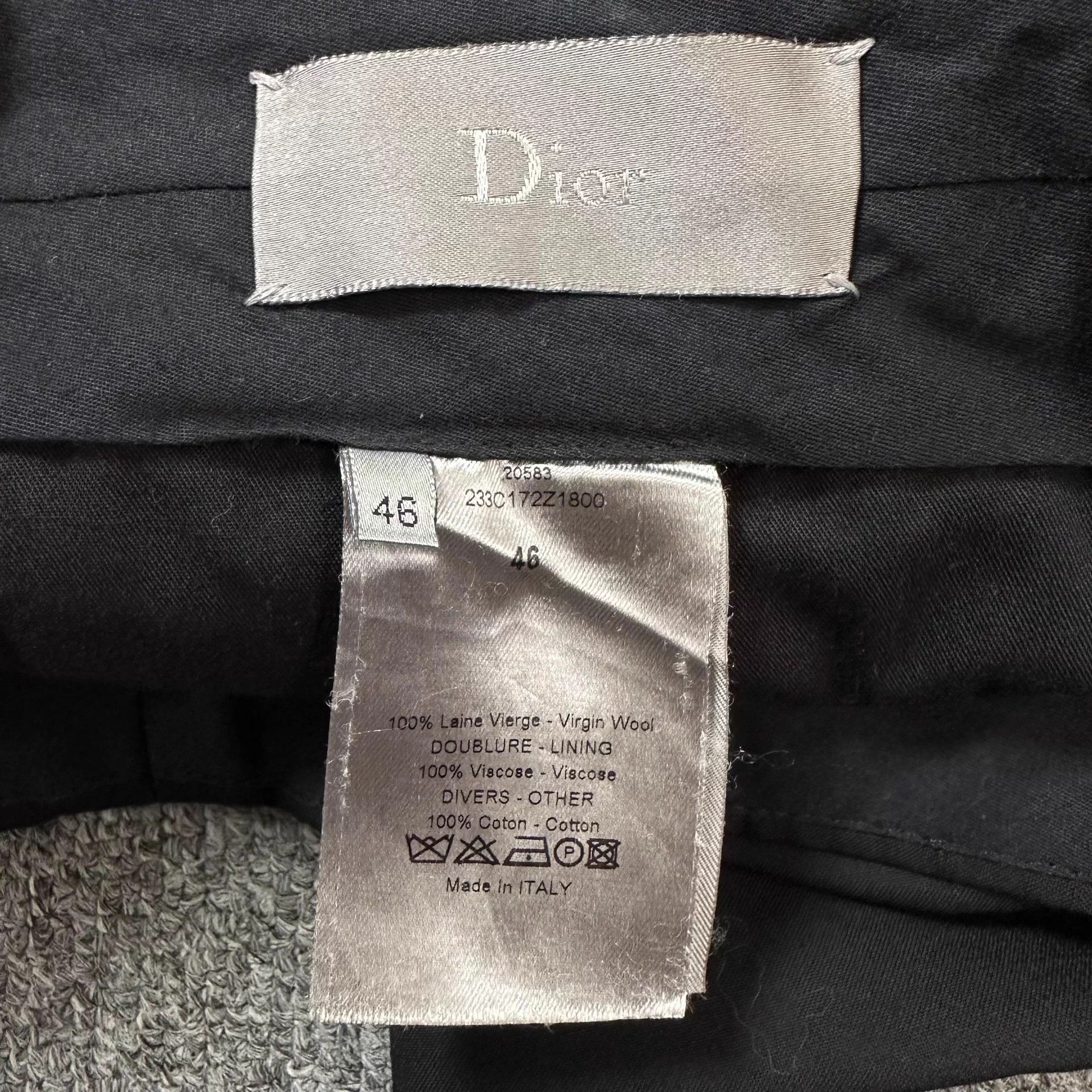 Dior Dior side colorblock orange 46 like new trousers Size US 30 / EU 46 - 4 Thumbnail