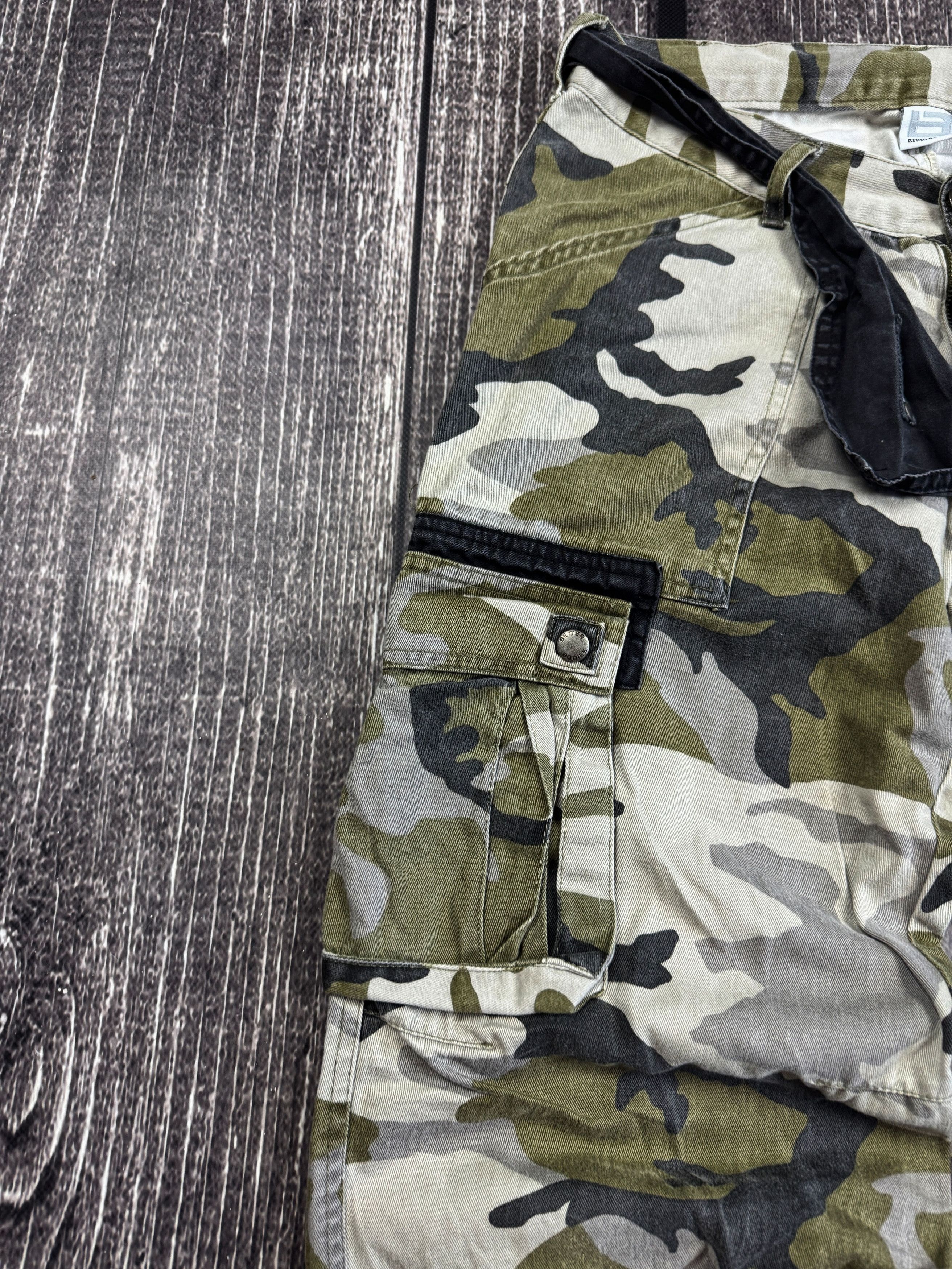 Vintage Vintage Rick Owens Junya Watanabe Style Military Jeans 90s Size US 30 / EU 46 - 3 Thumbnail