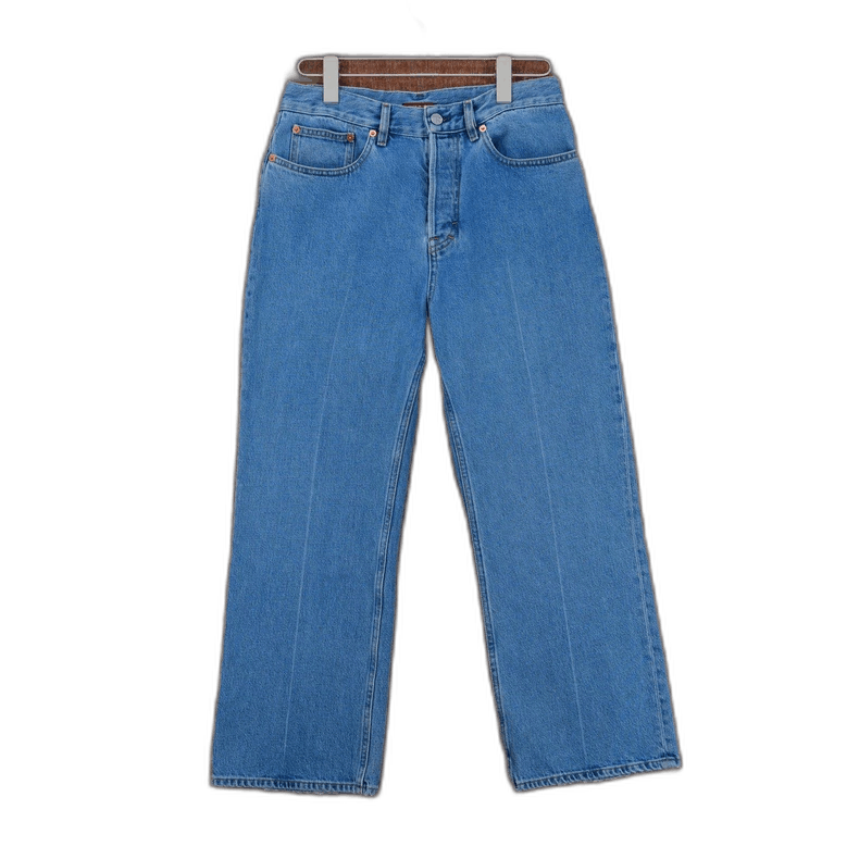 Gucci GUCCI SS24 Women's Blue Wash Denim Pants-2506 Size US 26 / EU 42 - 1 Thumbnail
