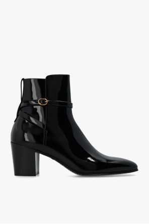 Saint Laurent Paris o1bcso1str1024 Offred 70 Boots in Black Size US 8 / EU 41 - 1 Thumbnail