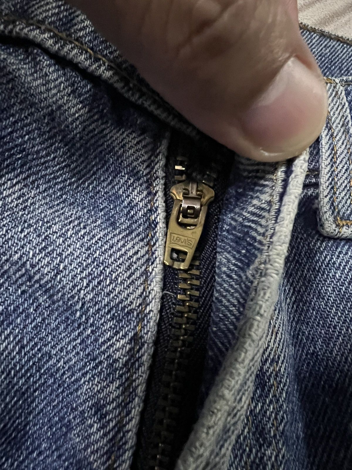Levi's 1993 Vintage Levis 510 USA Distressed Blue Jean Size US 28 / EU 44 - 17 Thumbnail