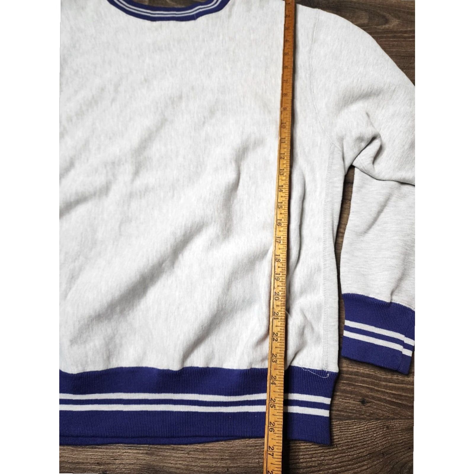Vintage VINTAGE Caliway Mens L Gray Baltimore University Embroidered Pullover Crewneck Sweatshirt Size US L / EU 52-54 / 3 - 3 Thumbnail