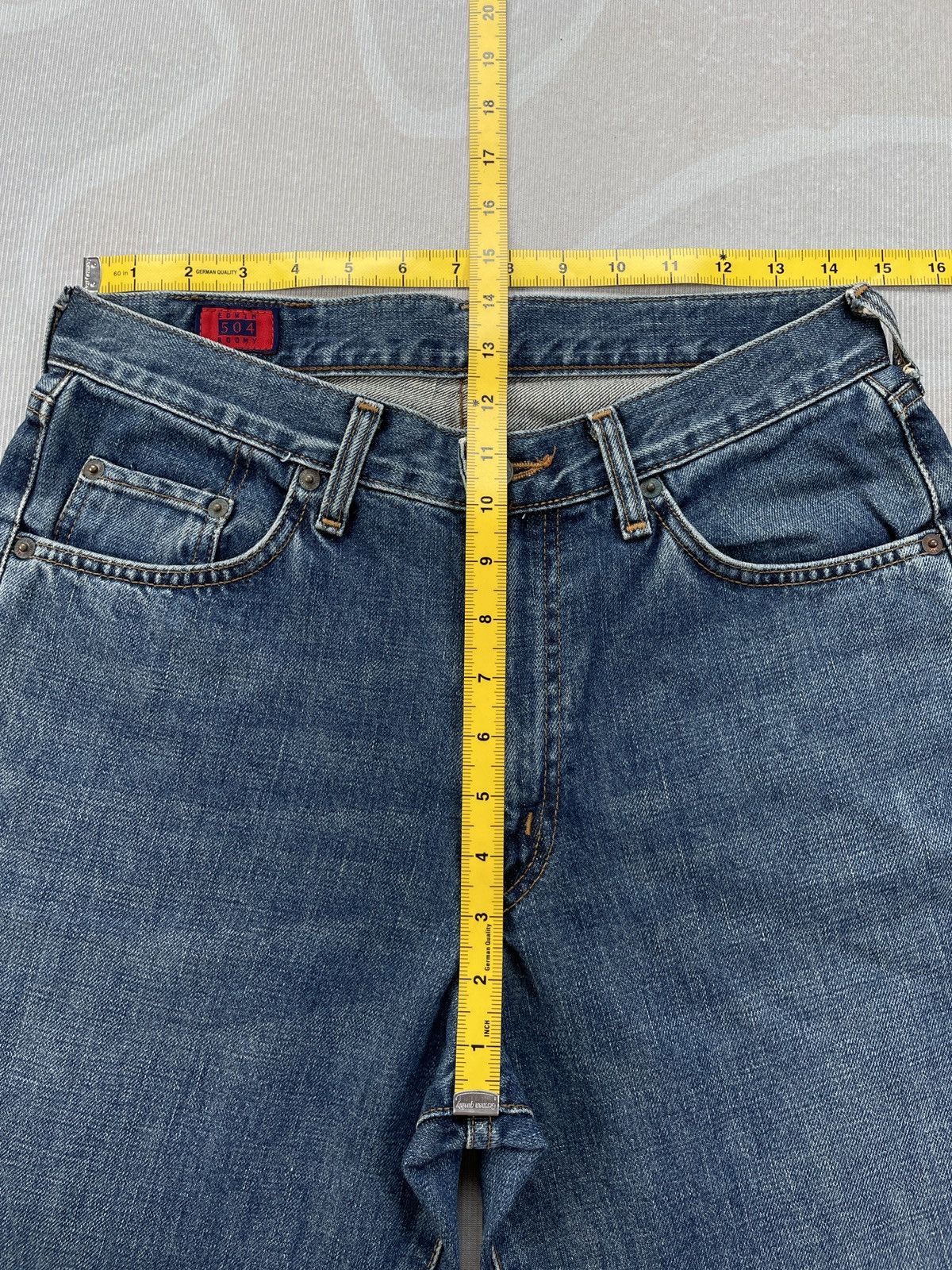 Edwin Edwin 504 Straight Jeans (LG154) Size US 29 - 15 Thumbnail
