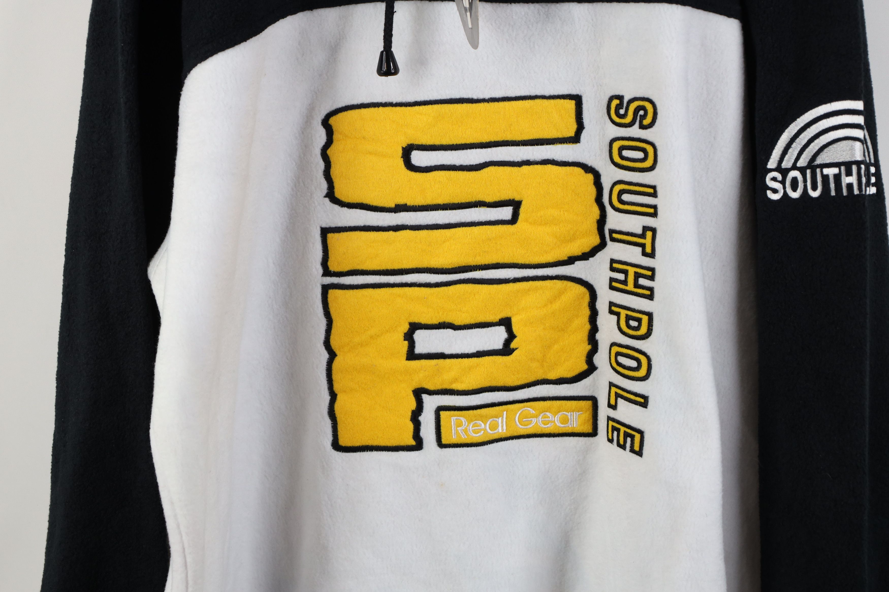 Southpole Deadstock Vtg 90s Y2K Southpole Baggy Half Zip Fleece Hoodie Size US XL / EU 56 / 4 - 4 Thumbnail