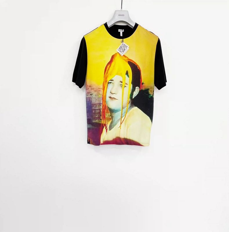 Loewe LOEWE Drip plastic short sleeve T-shirt Size M / US 6-8 / IT 42-44 - 1 Thumbnail