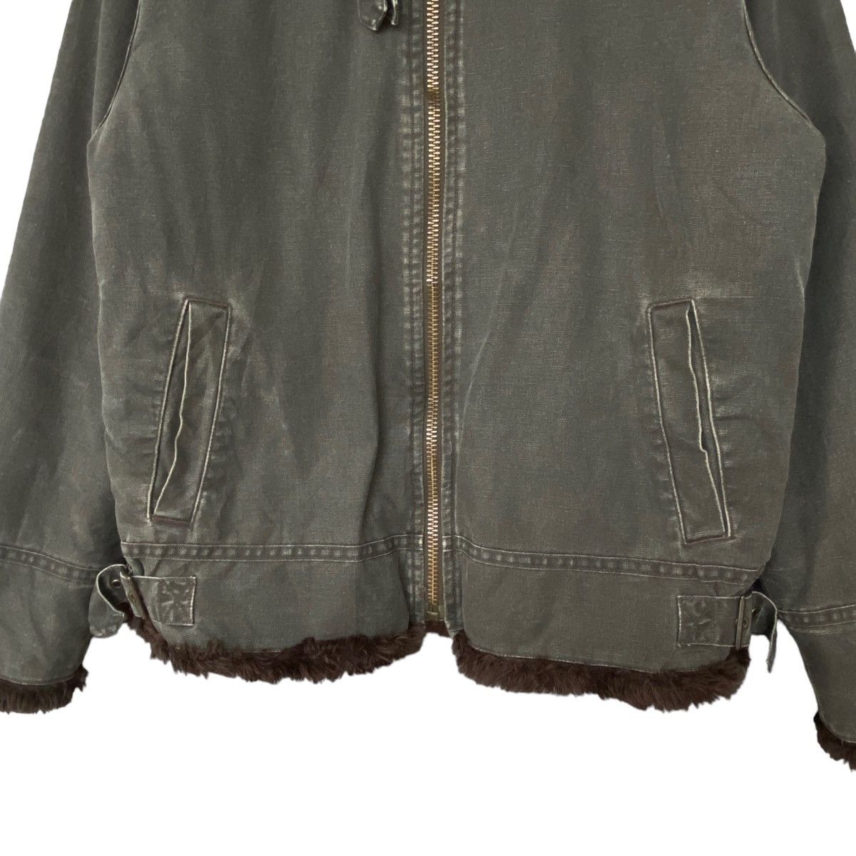 Edwin Vintage Brand Edwin Sherpa Fur Jacket 1990s Size US M / EU 48-50 / 2 - 5 Thumbnail