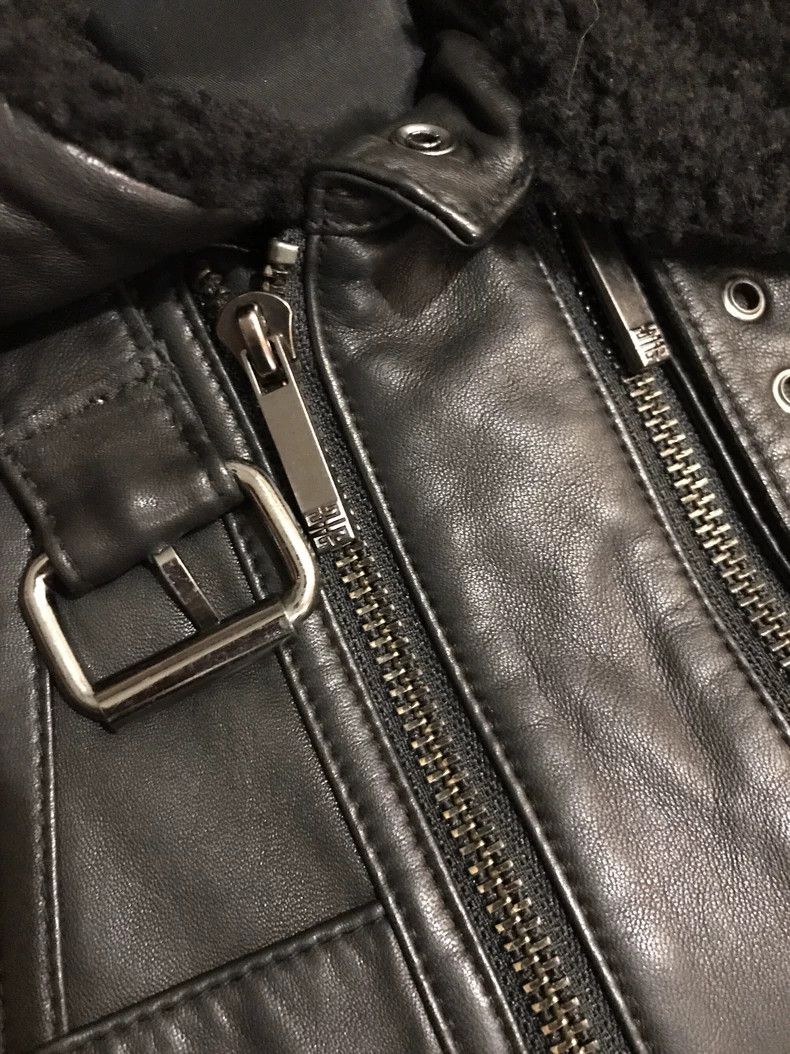 Givenchy Givenchy Men's Leather Jacket, Size S, Black, Jacket and W Size US S / EU 44-46 / 1 - 2 Thumbnail