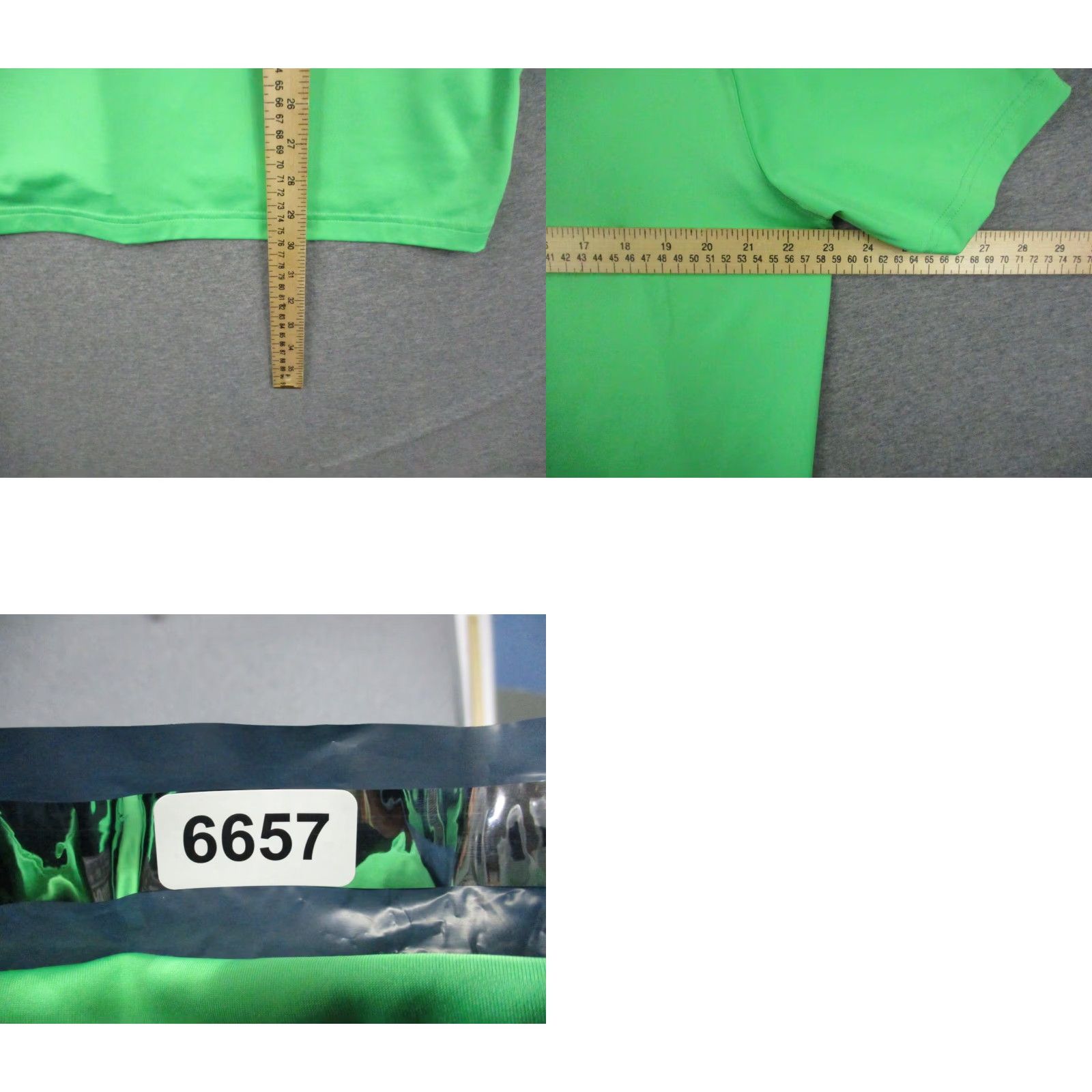 Puma Puma Polo Shirt Large Men Lime Green Short Sleeve Stretch Moisture Wicking Polo Shirt Mens Green Short Sleeve Activewear Logo Size US L / EU 52-54 / 3 - 8 Thumbnail