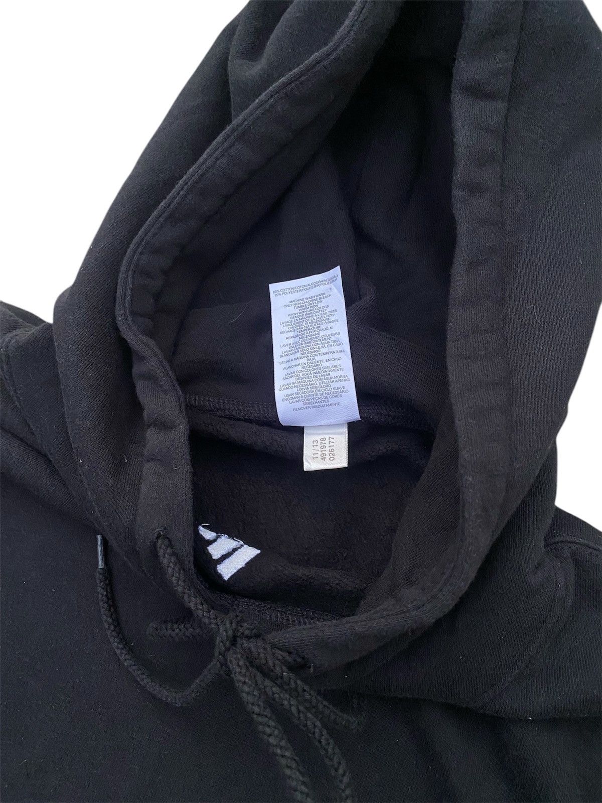 Adidas Adidas Center Logo Hoodie Size US XL / EU 56 / 4 - 6 Thumbnail