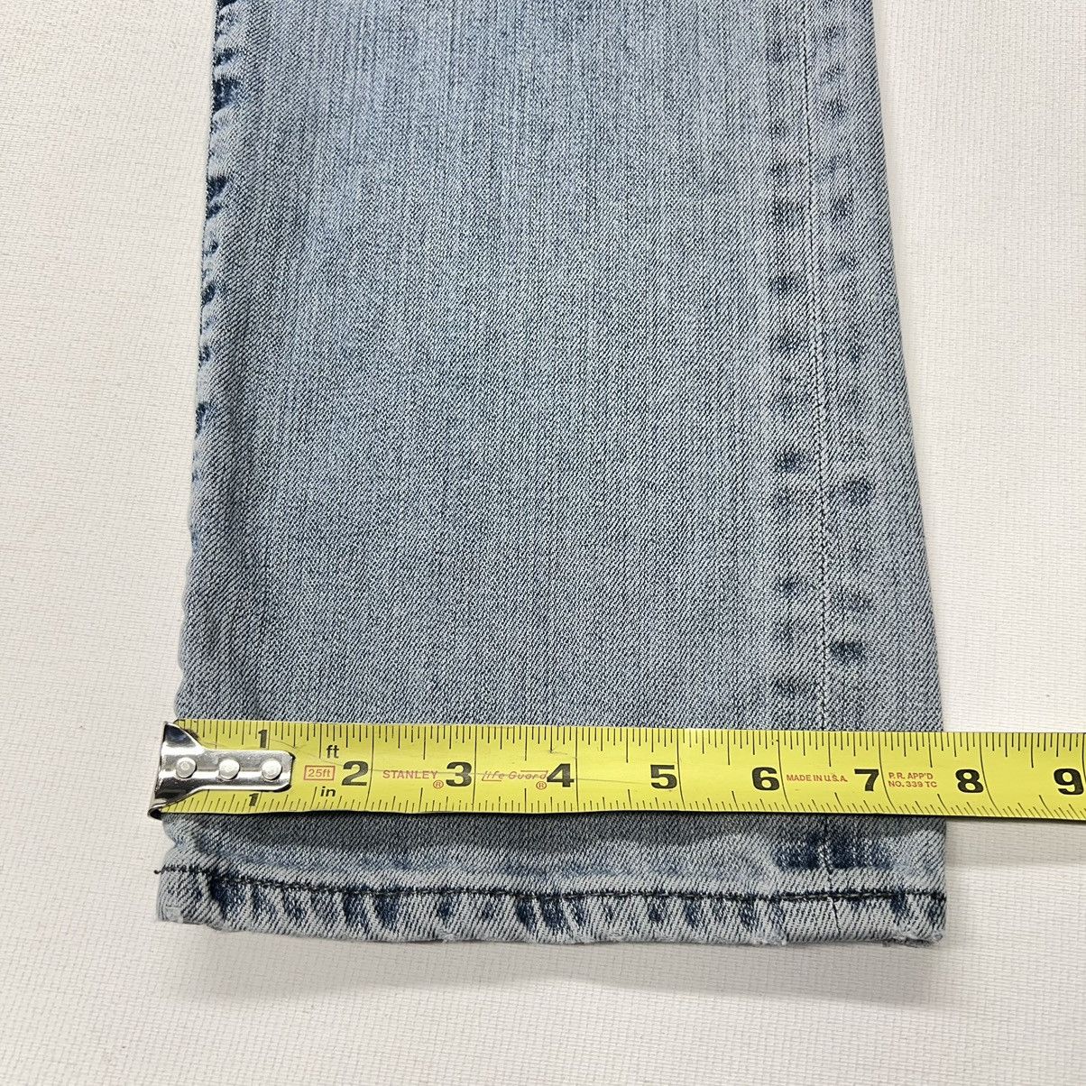 AG Adriano Goldschmied AG Adriano Goldschmied Jeans Blue Straight Denim Washed Size US 36 / EU 52 - 20 Thumbnail