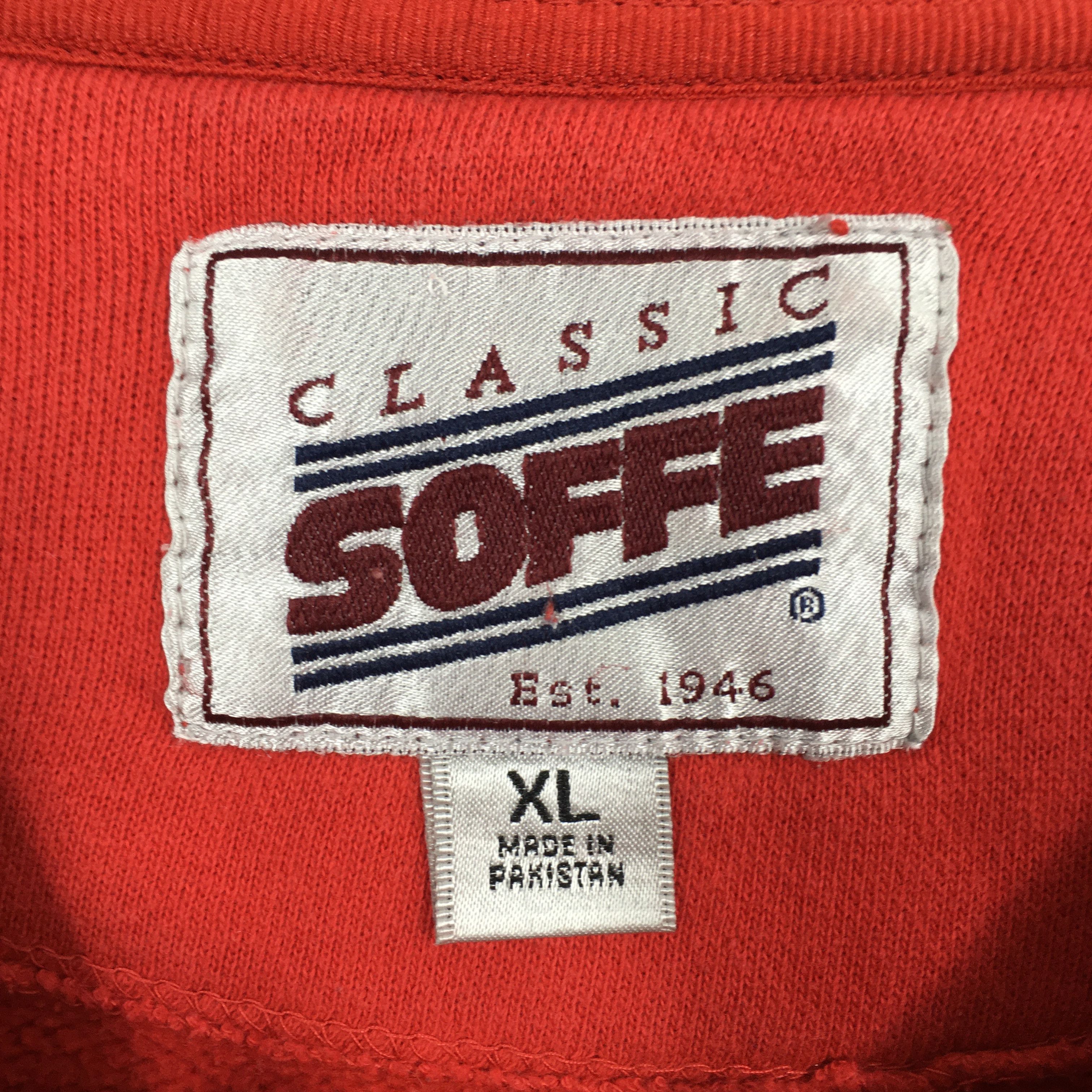 Vintage Vintage Wisconsin State Usa Red Sweater XLarge Size US XL / EU 56 / 4 - 3 Thumbnail