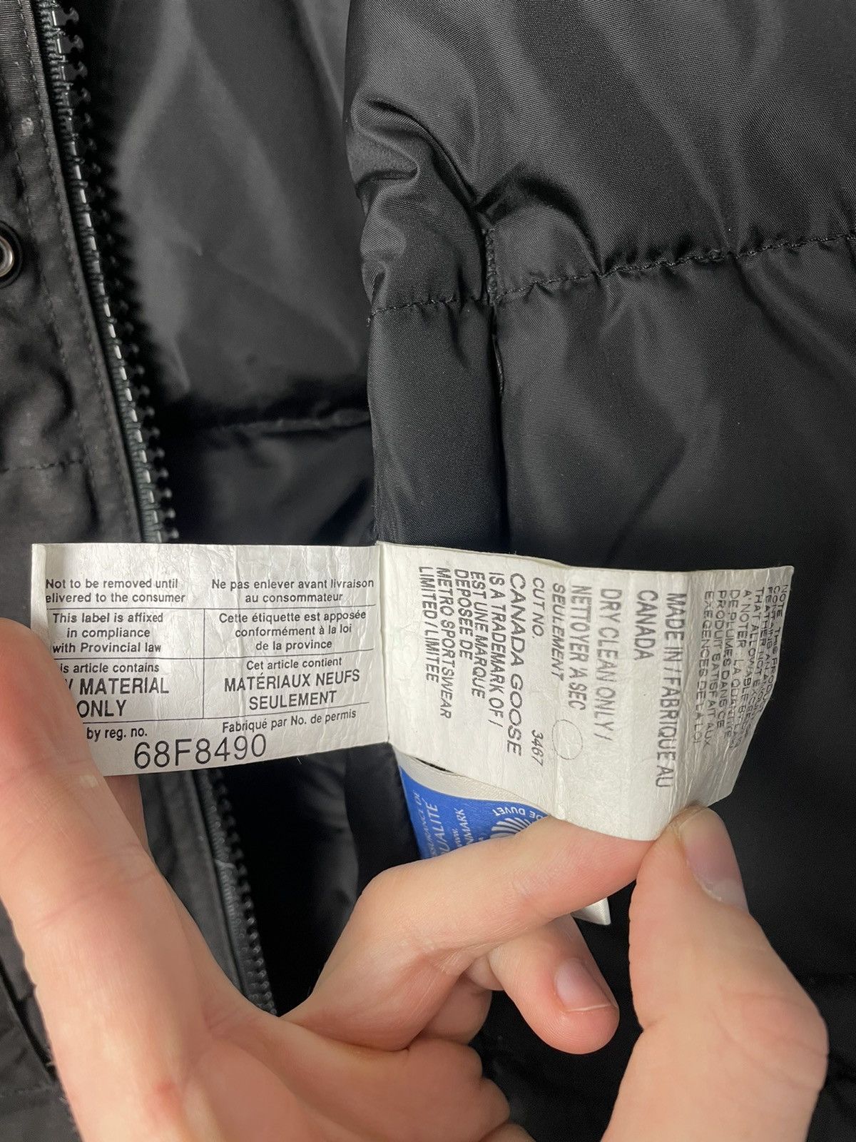 Canada Goose Canada Goose Vest Outdoor Rare Streetwear Hype Drill Vintage Size US XS / EU 42 / 0 - 8 Thumbnail