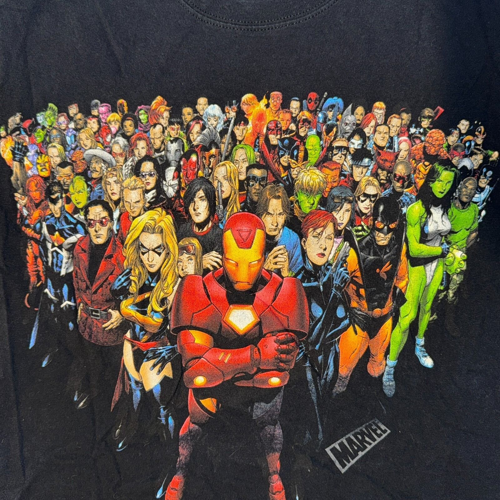Mad Engine Vintage Marvel Avengers Mad Engine AOP Iron Man Tshirt Small Size US S / EU 44-46 / 1 - 2 Thumbnail