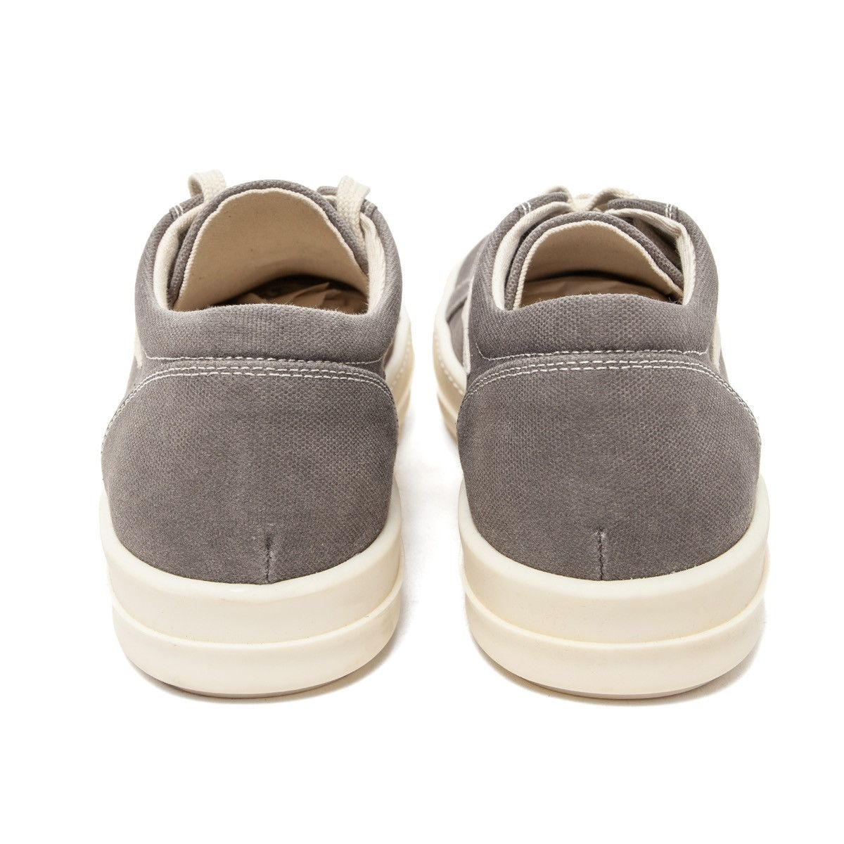 Rick Owens DRKSHDW Hollywood Vintage Sneaker Low Dust Milk Size US 6 / IT 36 - 6 Thumbnail
